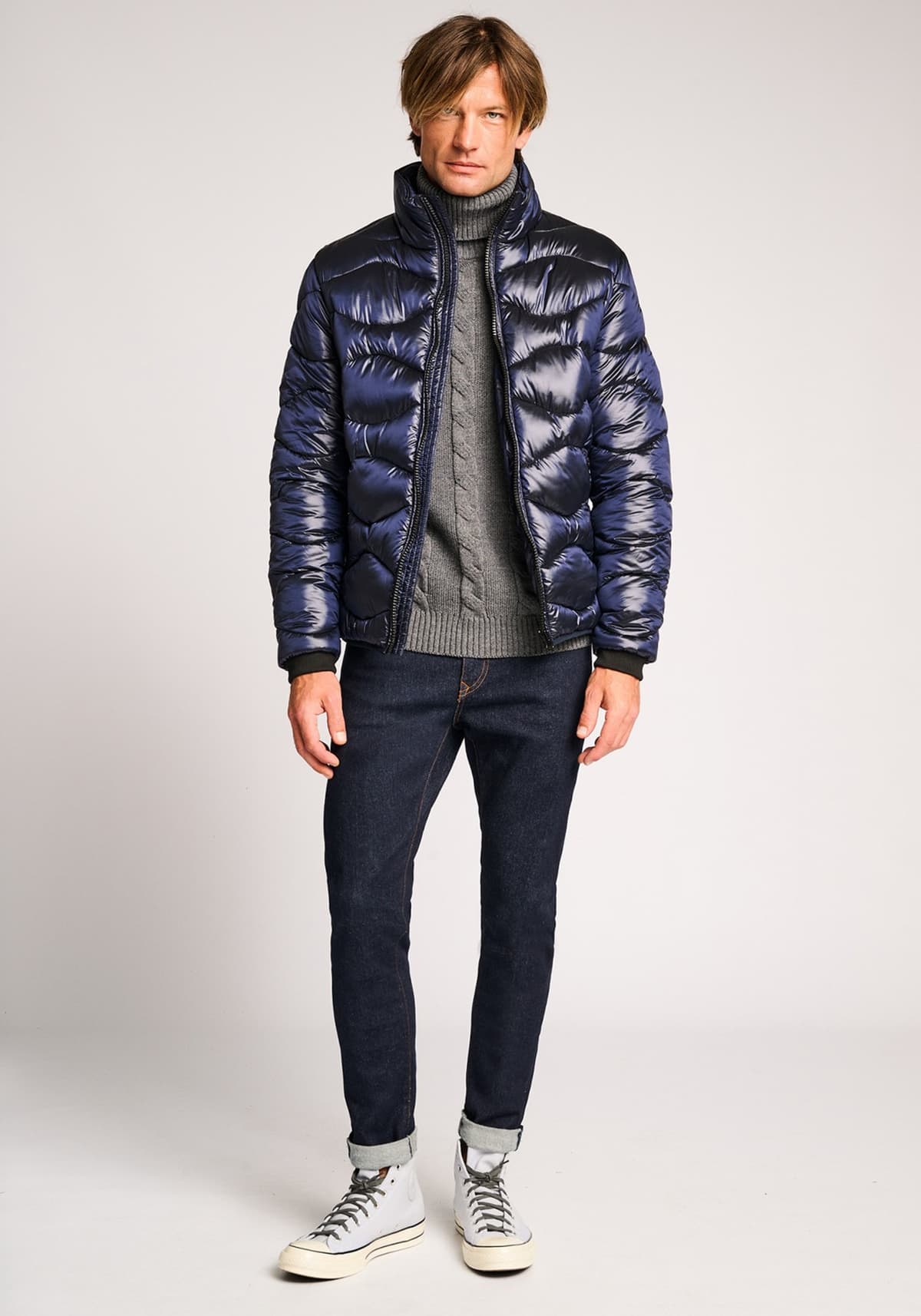 Men's Jackets Staff Jeans & CO Blue