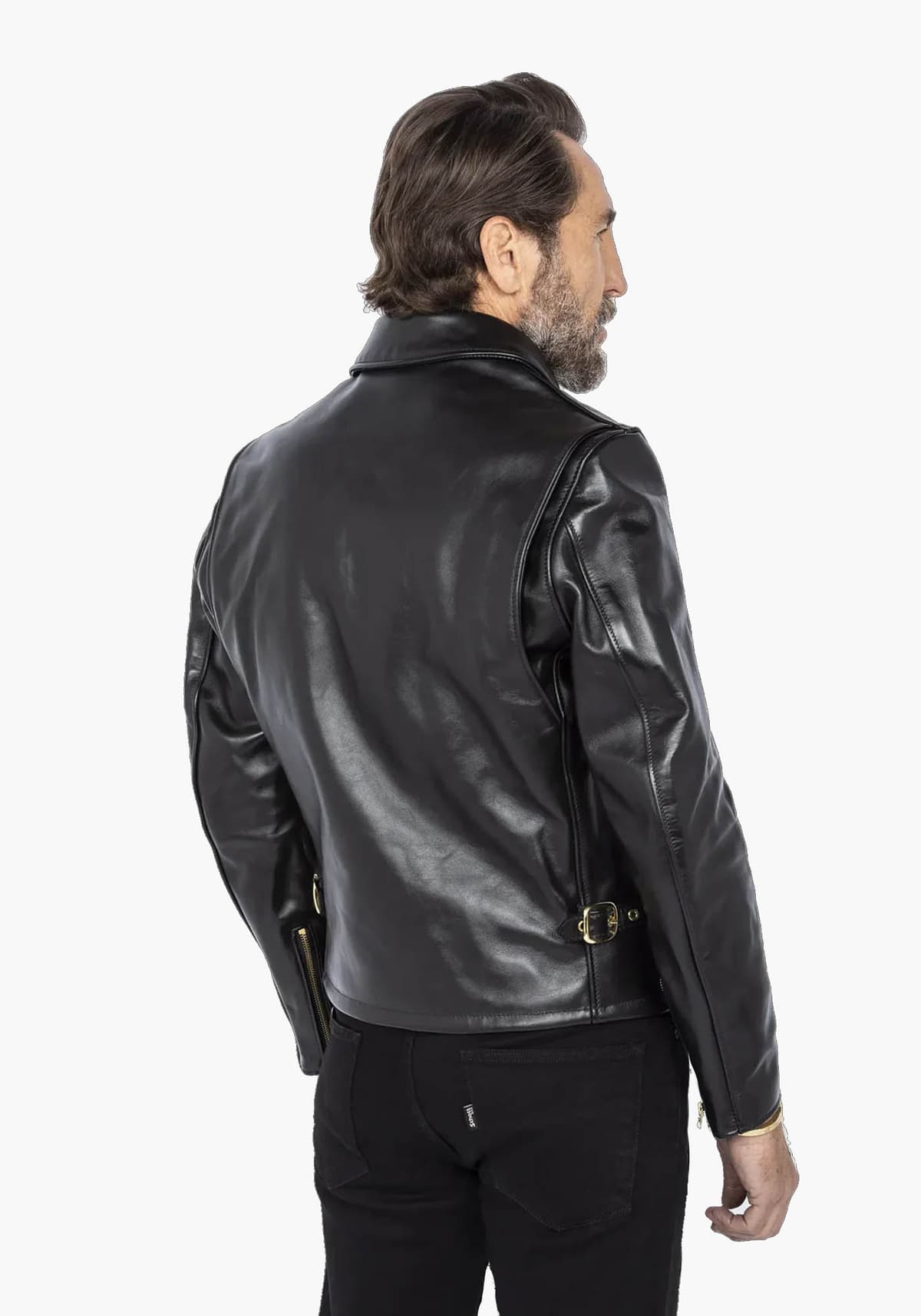 Men's Leather Jackets Schott N.Y.C. Black