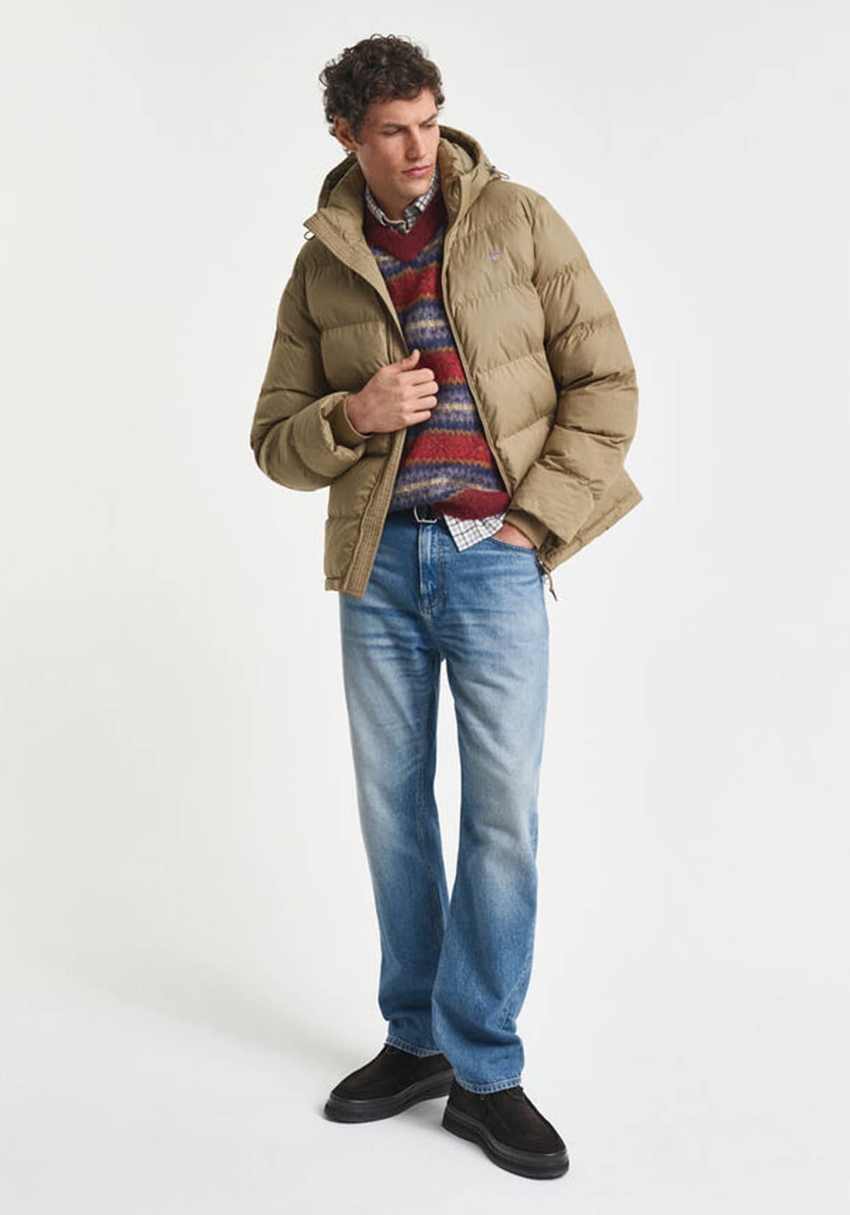 Men's Jackets Gant Beige