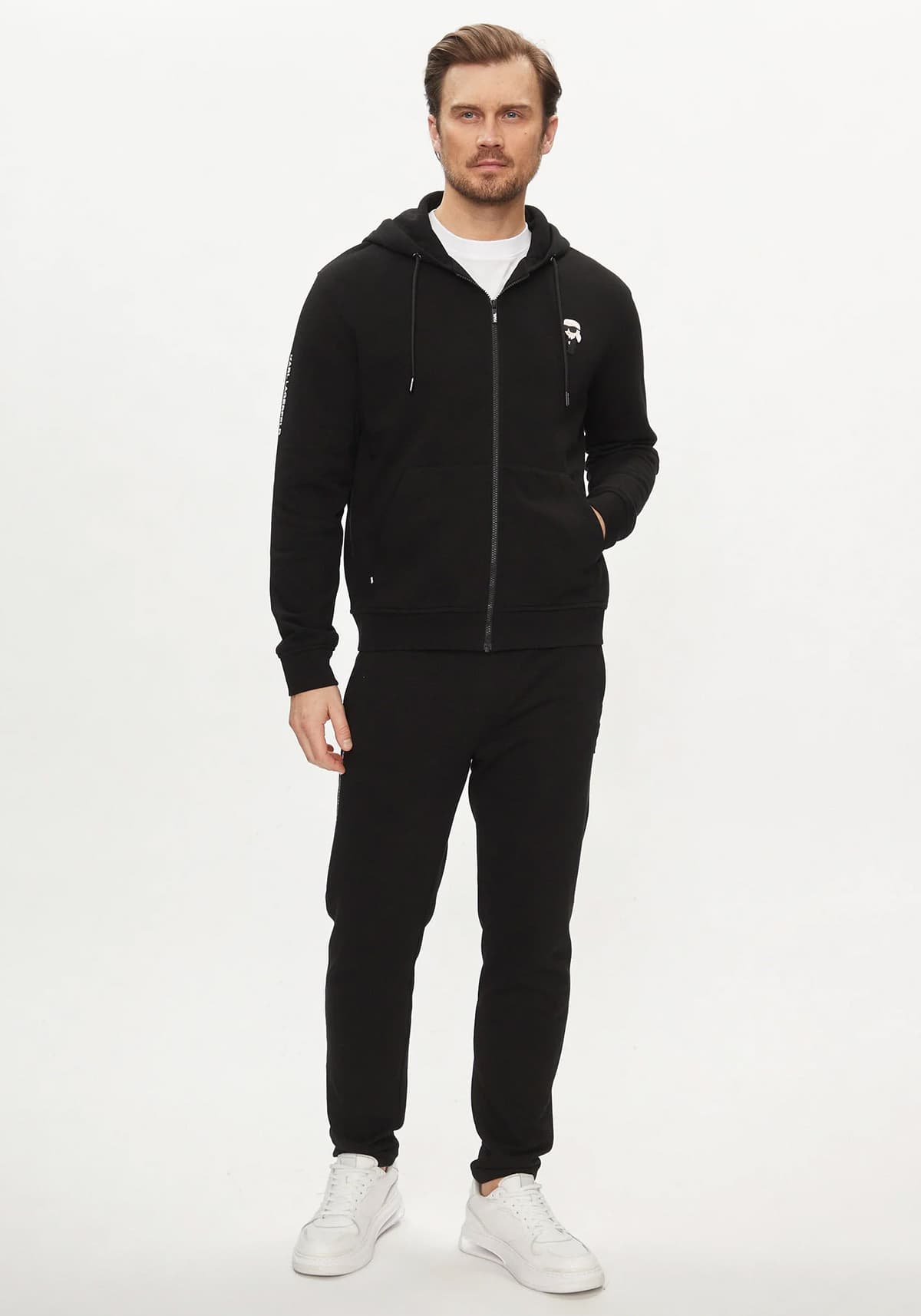 Men's Cardigans Karl Lagerfeld Black