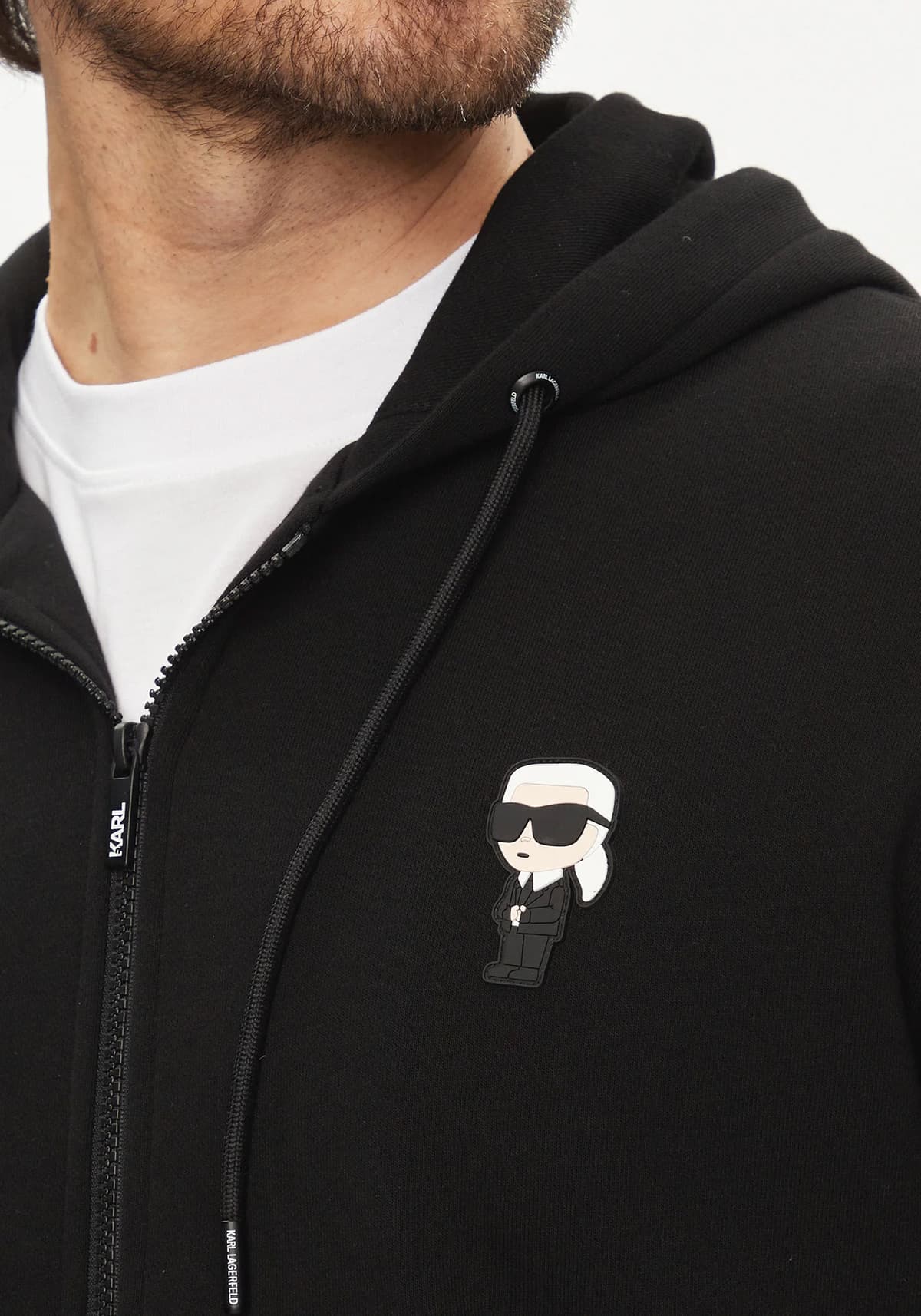 Men's Cardigans Karl Lagerfeld Black