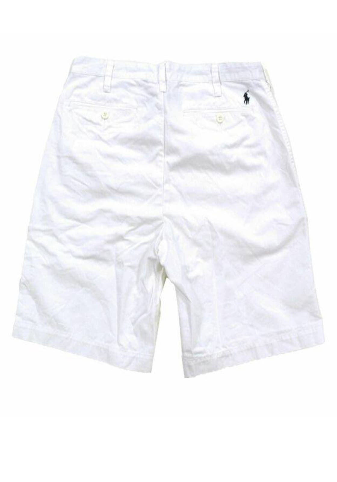 Ανδρική Relaxed Twill Surplus Βερμούδα - White 003