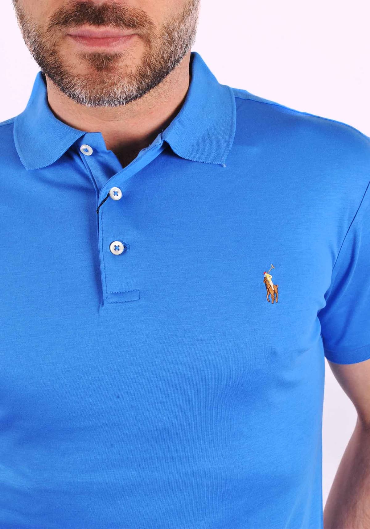 Polo Ralph Lauren Polo Μπλούζα της σειράς Soft Touch - 710652578 117 Royal