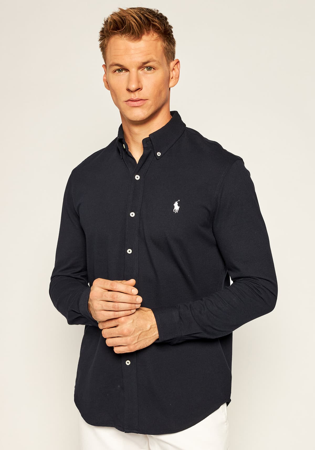 Men's Shirts Polo Ralph Lauren White