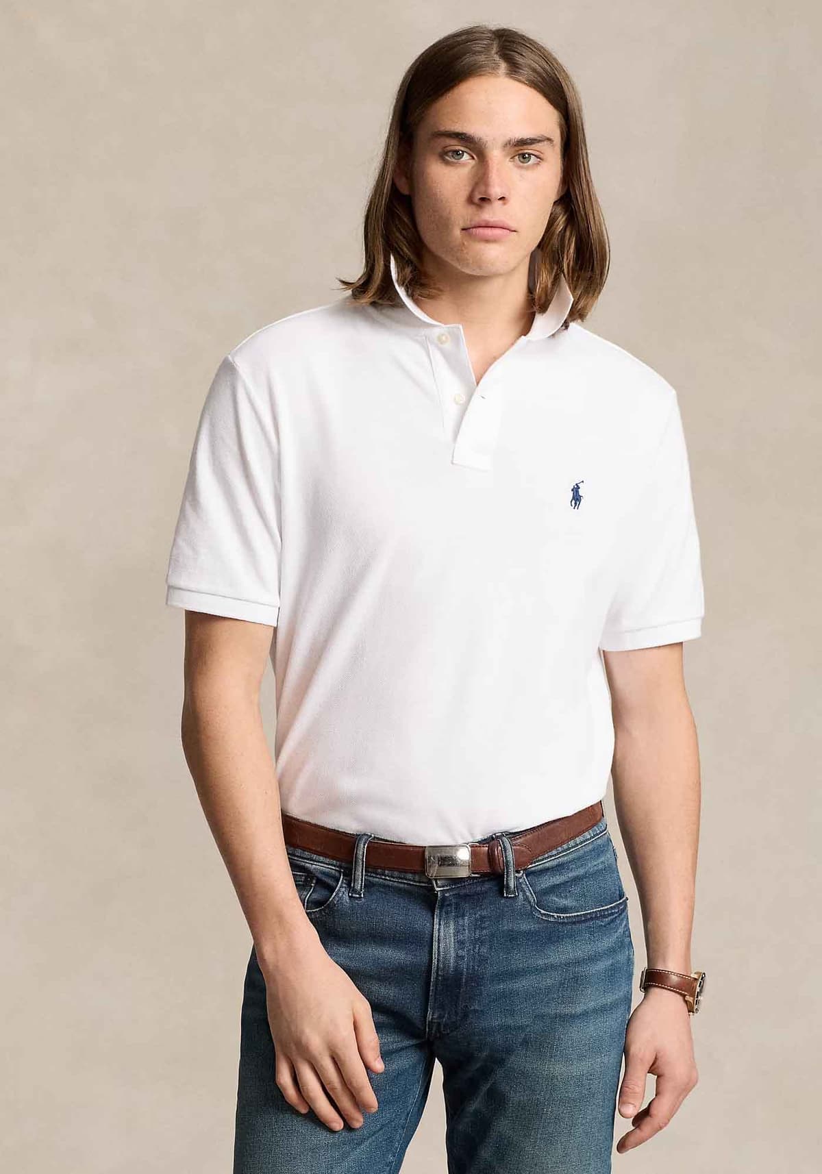 Men's Polo Shirts Polo Ralph Lauren White