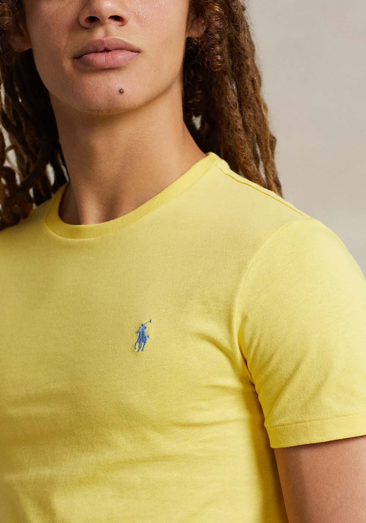 Men's T-Shirts Polo Ralph Lauren Yellow