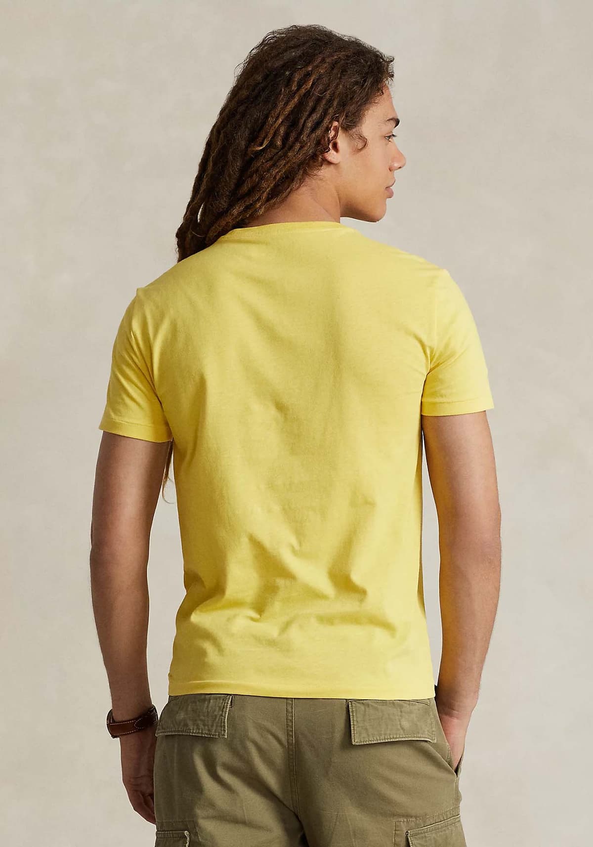 Men's T-Shirts Polo Ralph Lauren Yellow