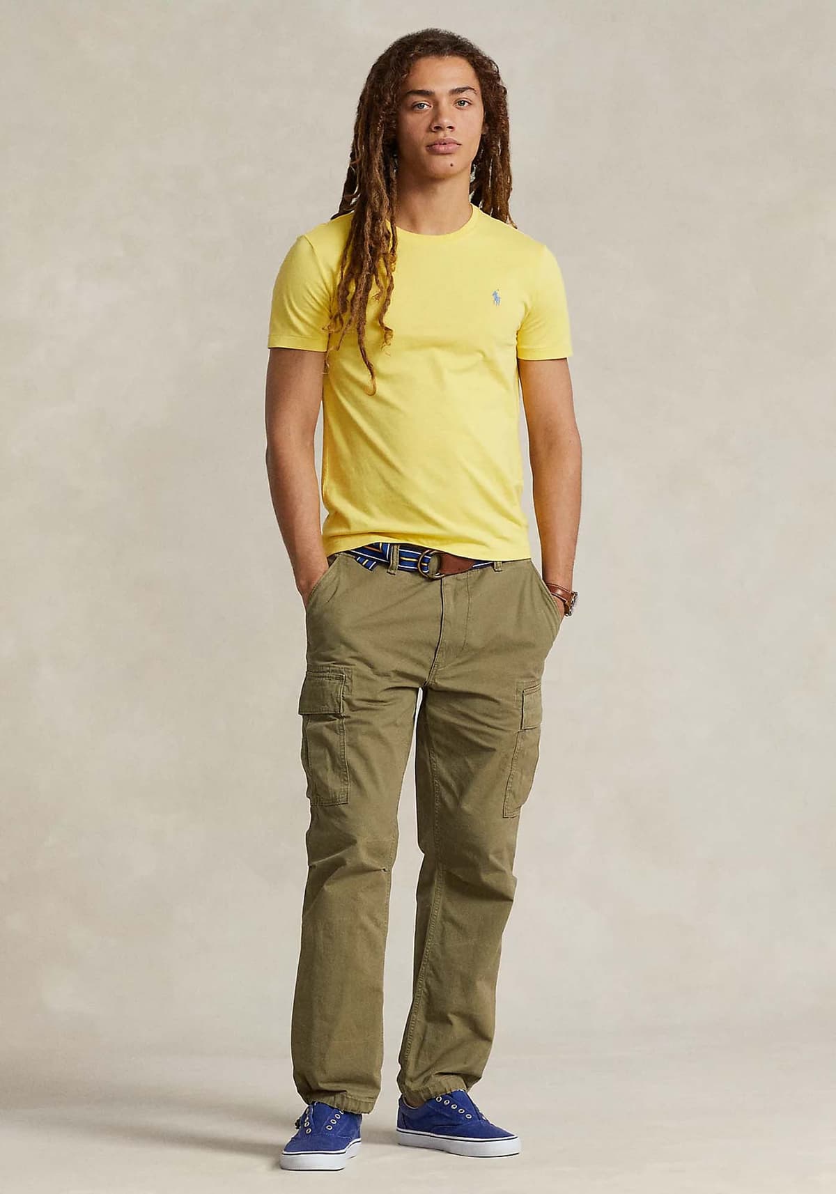 Men's T-Shirts Polo Ralph Lauren Yellow