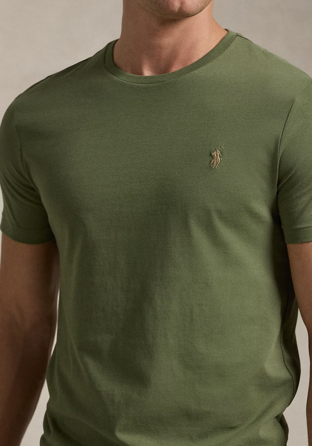 Men's T-Shirts Polo Ralph Lauren Green