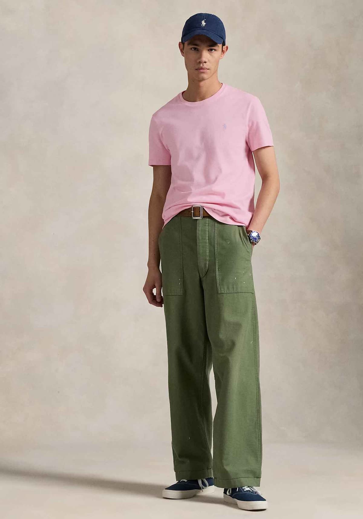 Men's T-Shirts Polo Ralph Lauren Pink