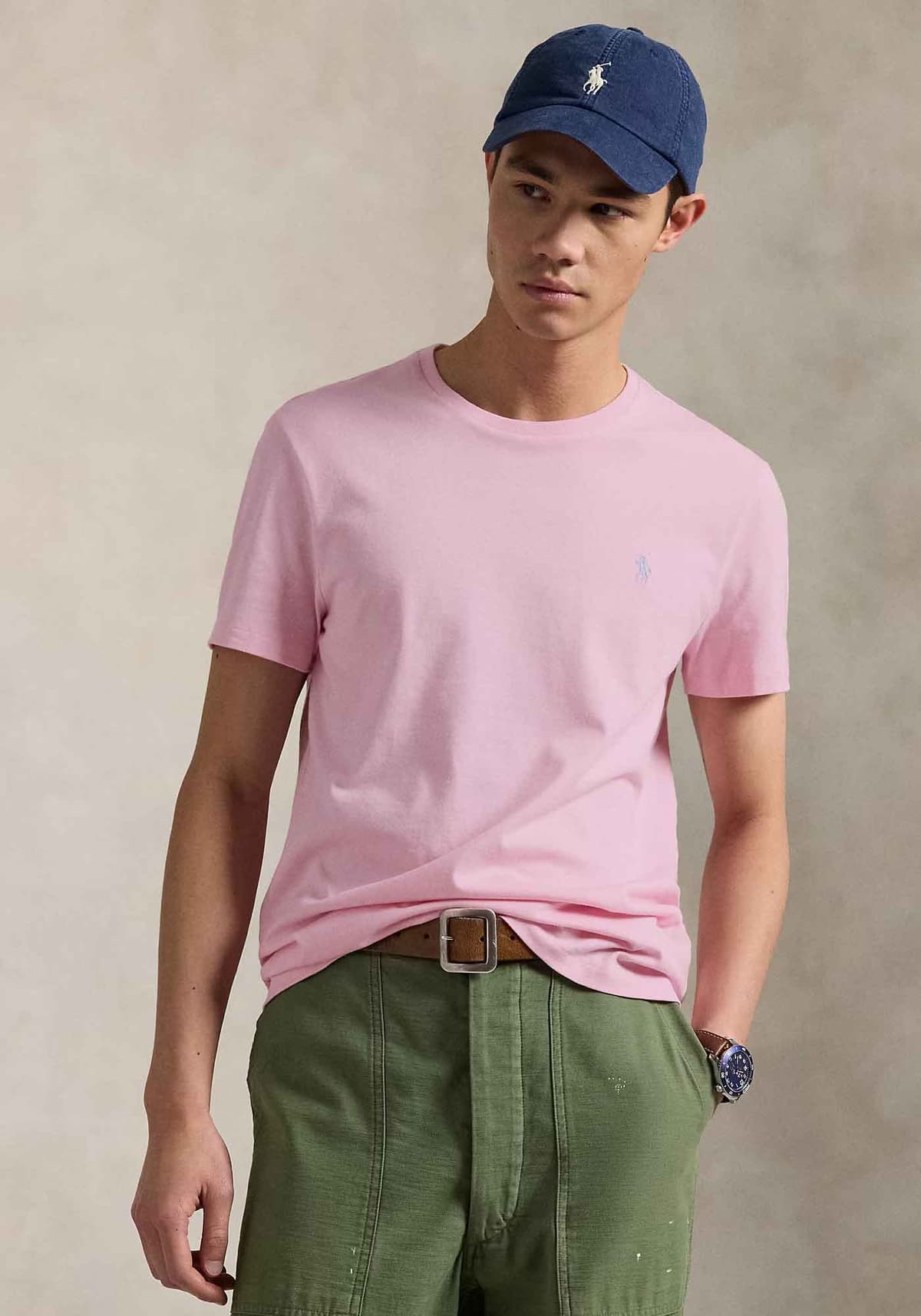 Men's T-Shirts Polo Ralph Lauren Pink