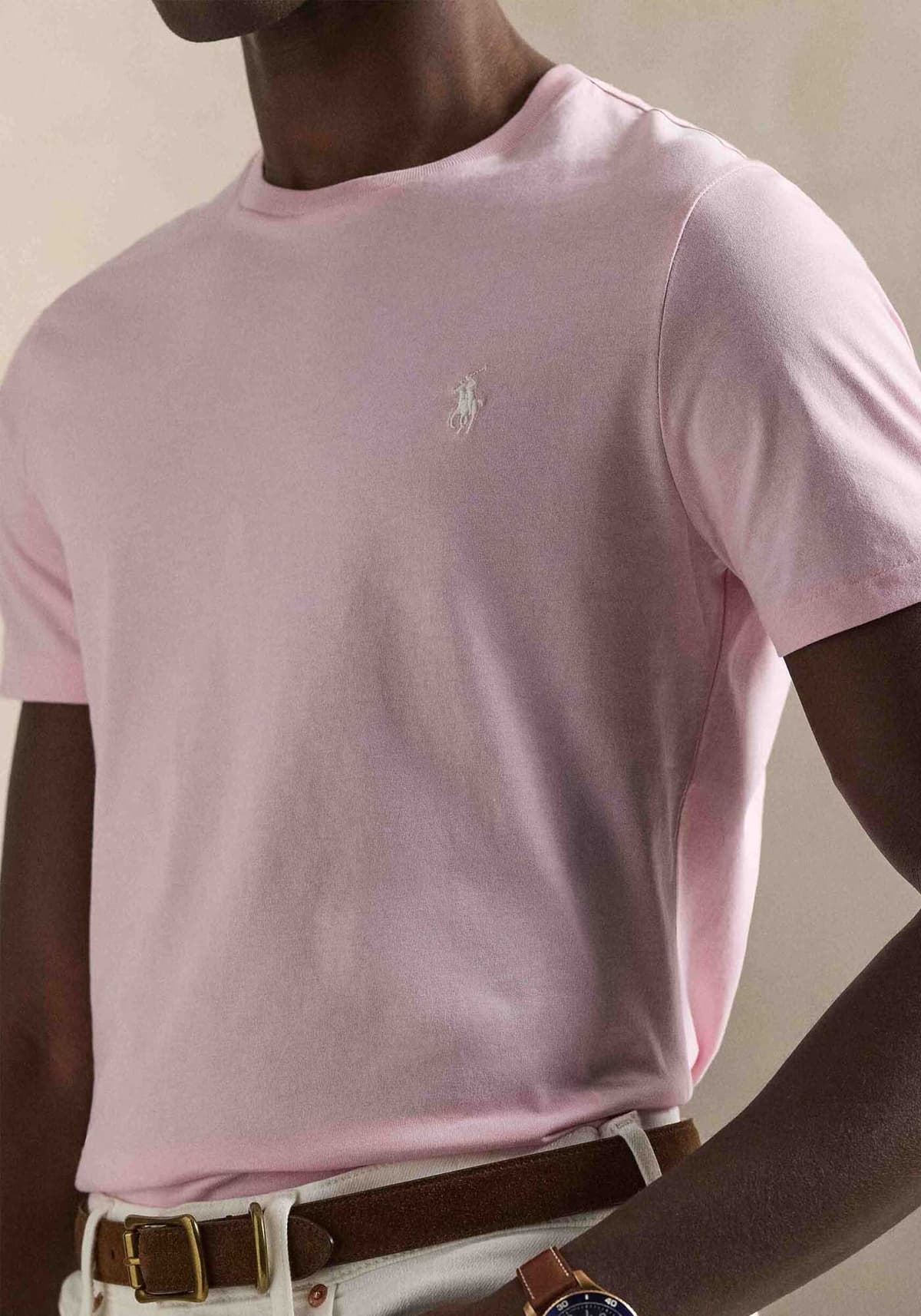 Men's T-Shirts Polo Ralph Lauren Pink