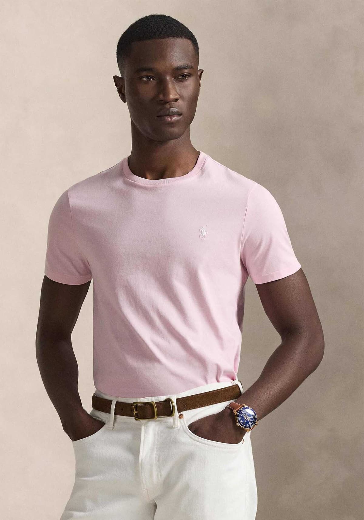 Men's T-Shirts Polo Ralph Lauren Pink