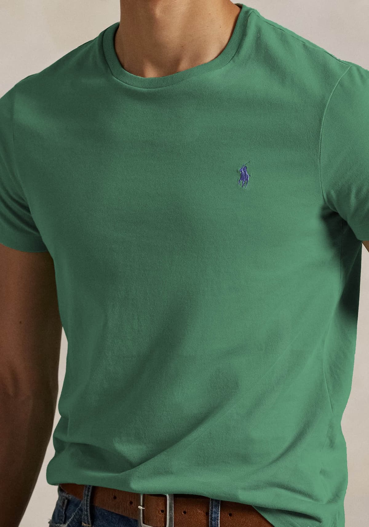 Men's T-Shirts Polo Ralph Lauren Green