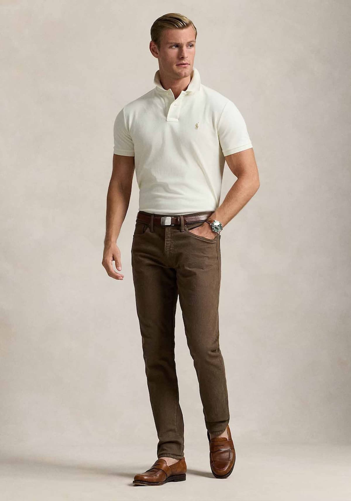 Men's Polo Shirts Polo Ralph Lauren White