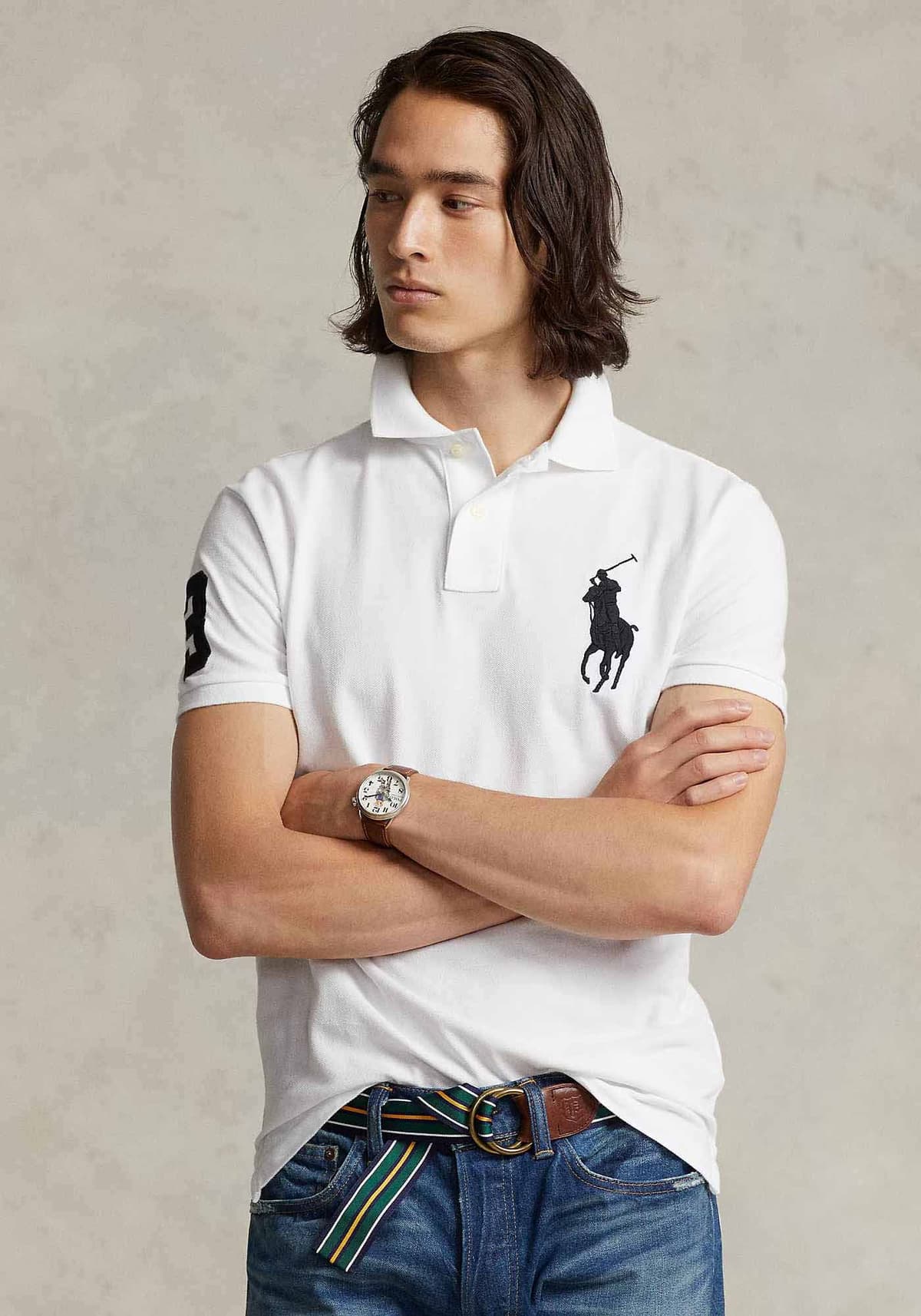 Men's Polo Shirts Polo Ralph Lauren White