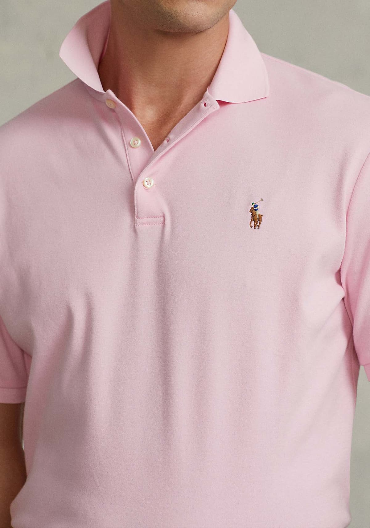 Polo Ralph Lauren Μπλούζα της σειράς Soft Cotton - 710704319 011 Carmel Pink