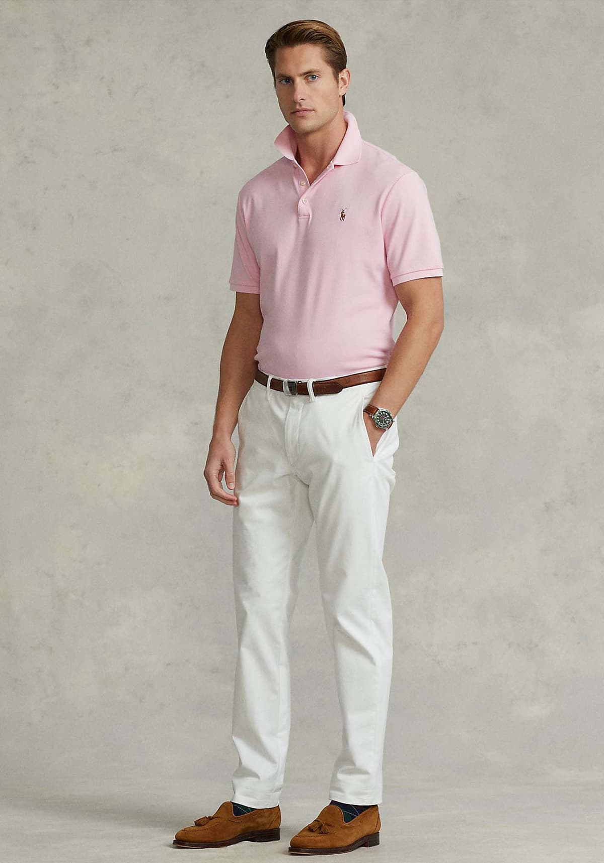 Men's Polo Shirts Polo Ralph Lauren Pink
