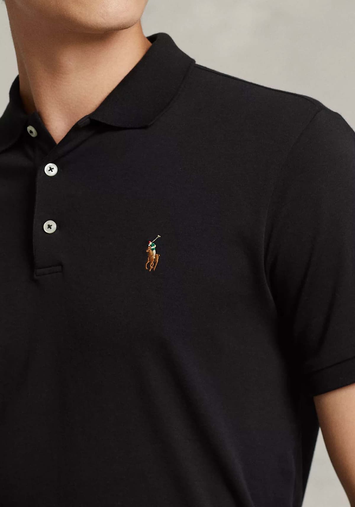 Men's Polo Shirts Polo Ralph Lauren Black