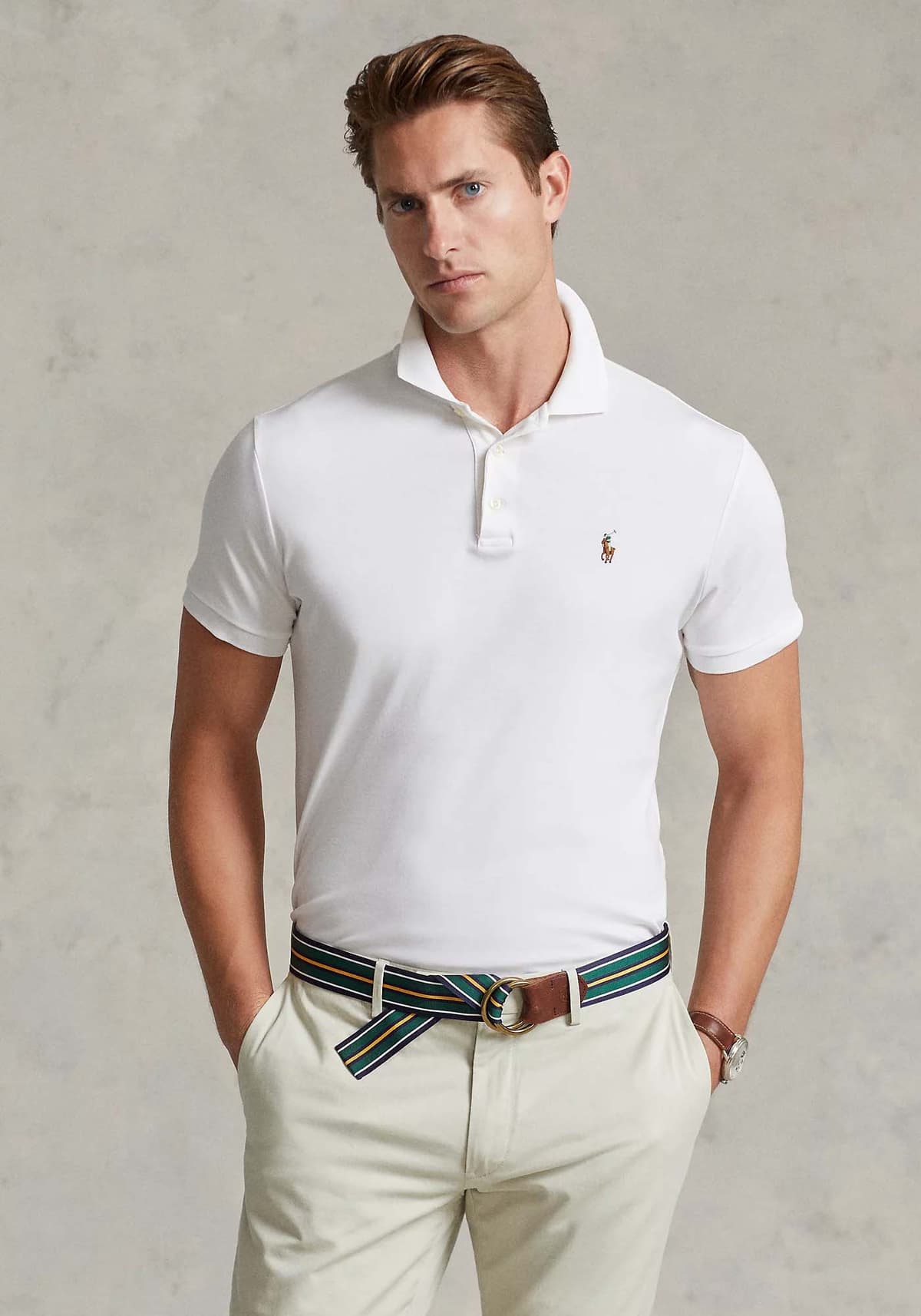 Men's Polo Shirts Polo Ralph Lauren White