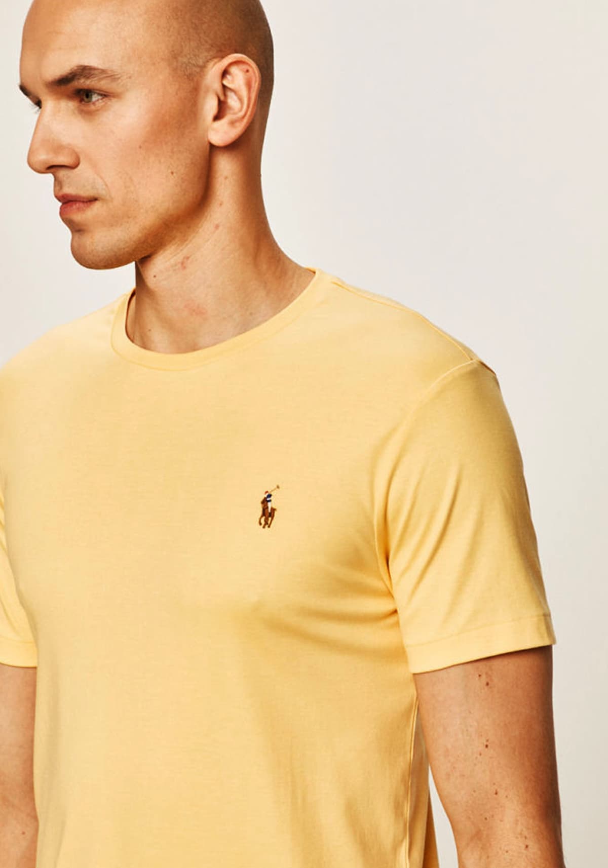 Men's T-Shirts Polo Ralph Lauren Yellow