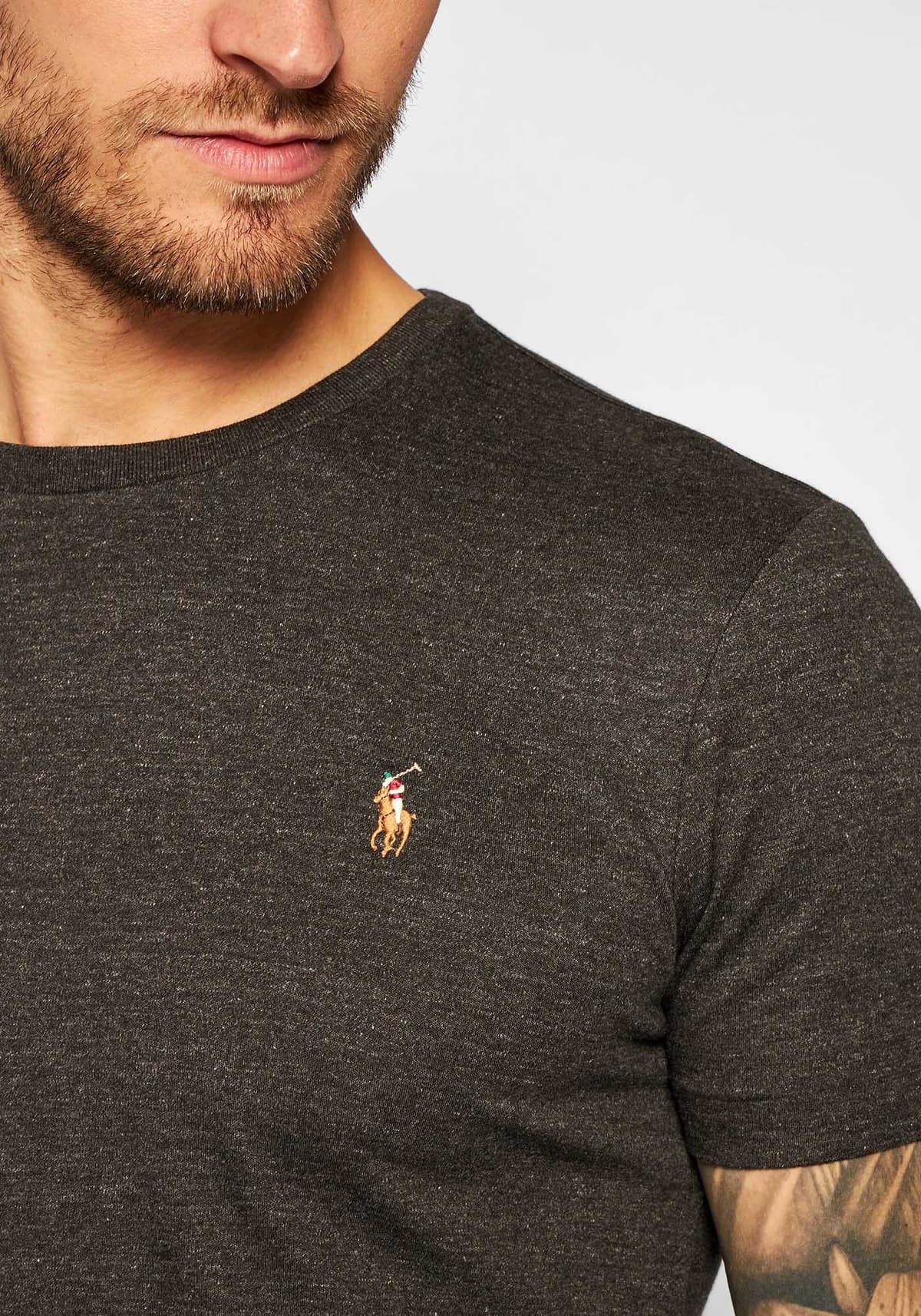 Men's T-Shirts Polo Ralph Lauren Gray