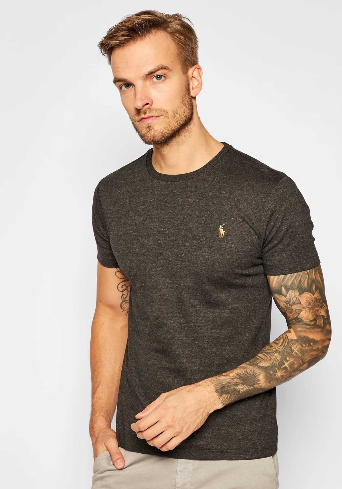 Men's T-Shirts Polo Ralph Lauren Beige