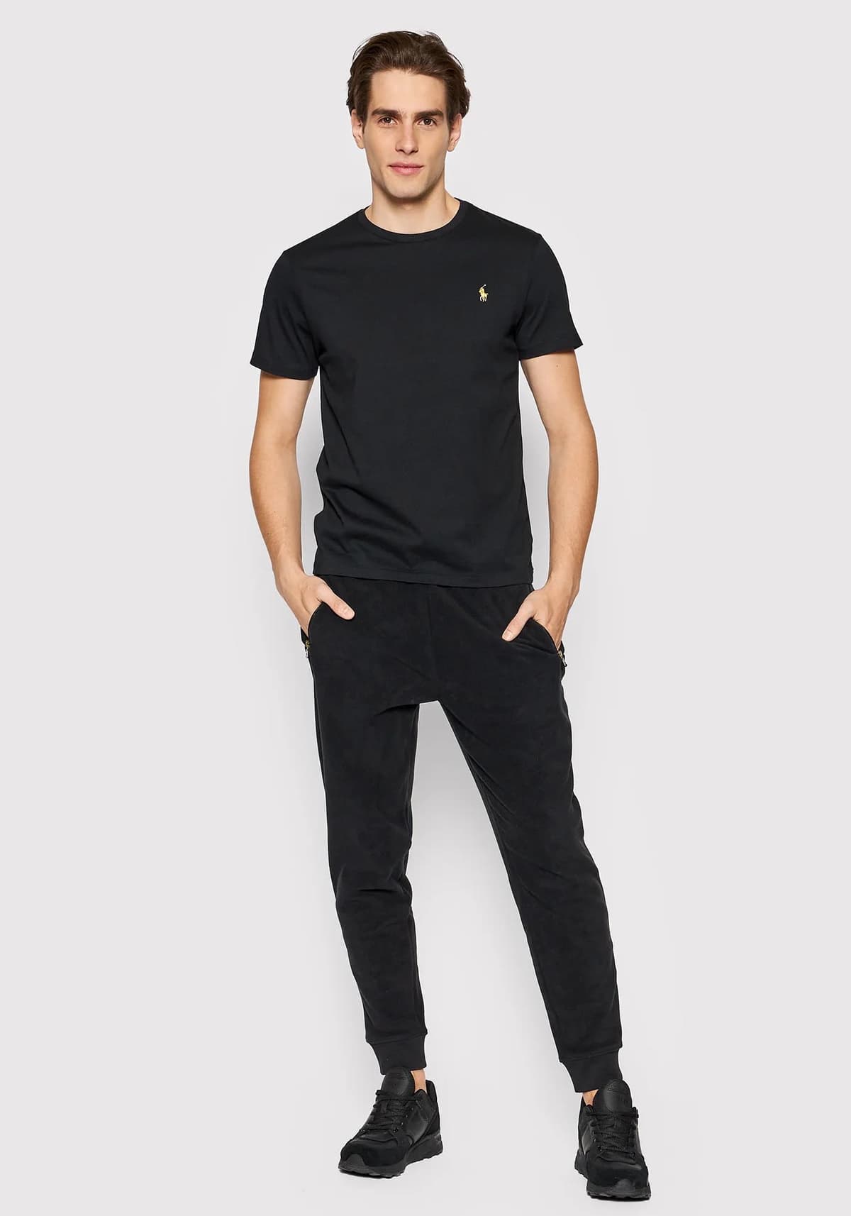 Polo Ralph Lauren Μπλούζα Soft Cotton - 710766890 001 Black