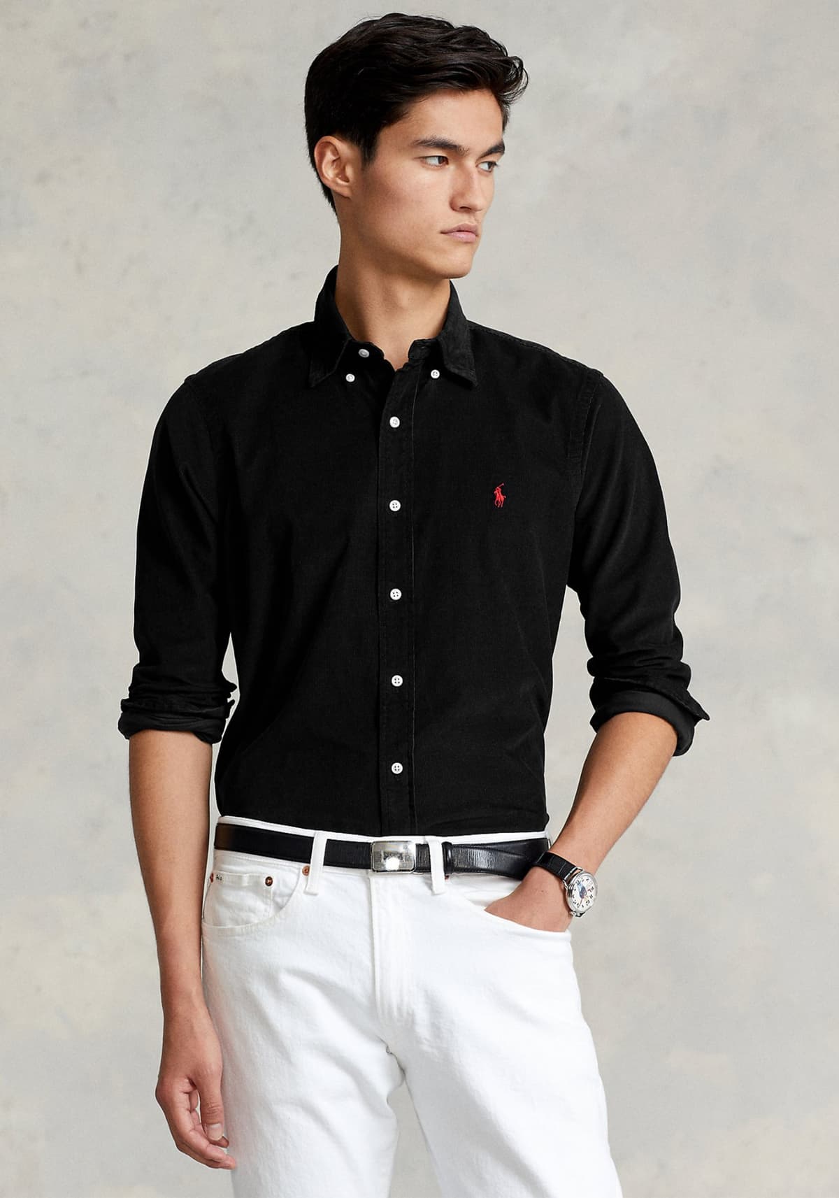 Men's Shirts Polo Ralph Lauren Black