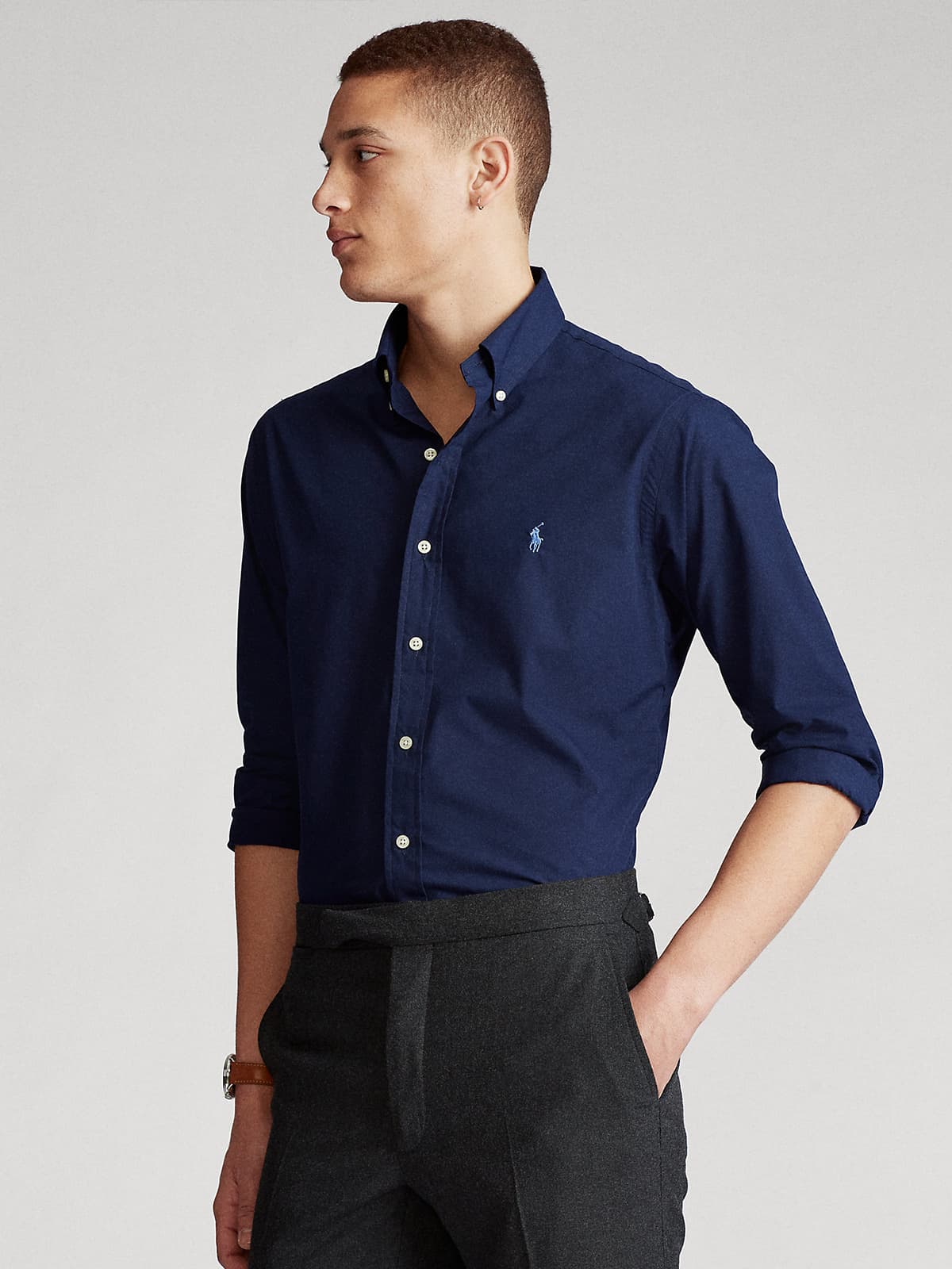 Men's Shirts Polo Ralph Lauren Blue