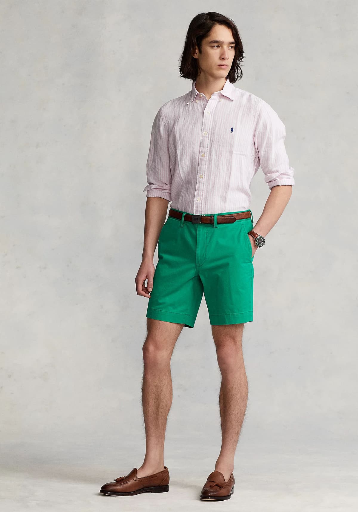 Men's Shirts Polo Ralph Lauren Pink