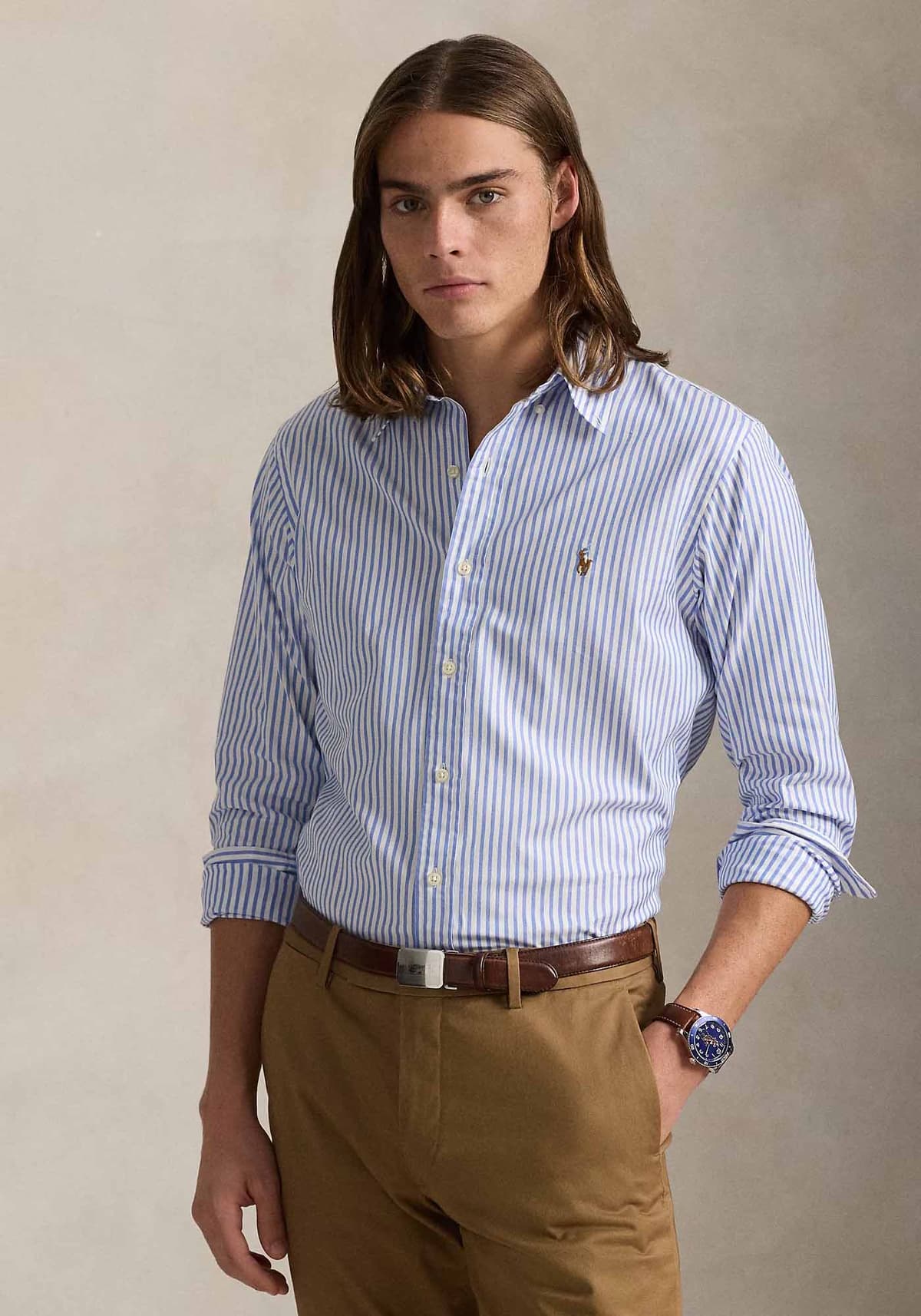 Men's Shirts Polo Ralph Lauren Blue