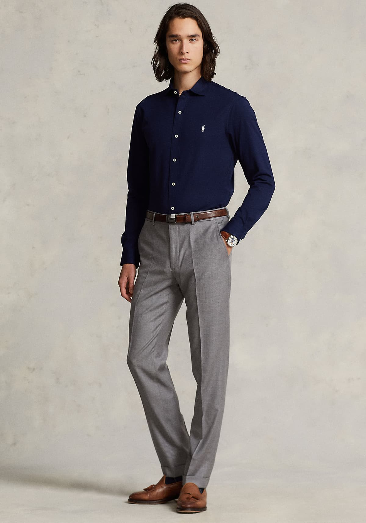 Men's Shirts Polo Ralph Lauren Blue