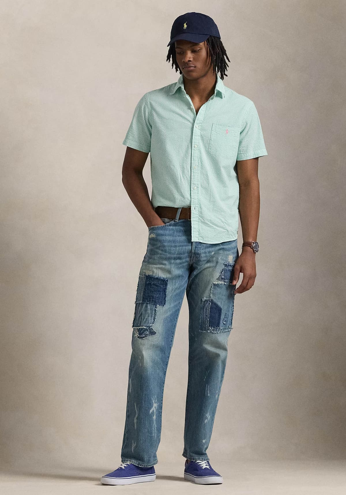 Men's Shirts Polo Ralph Lauren Green