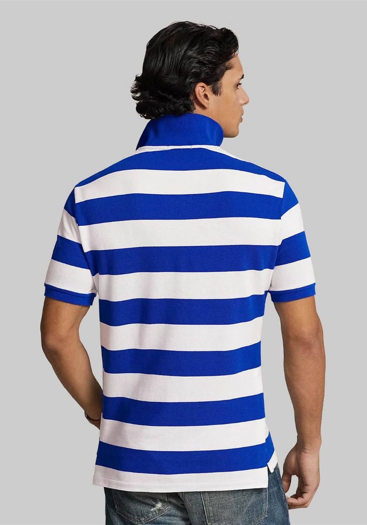 Polo Ralph Lauren Basic Polo Μπλούζα της σειράς Bear - 710926545 001 Blue Cruise