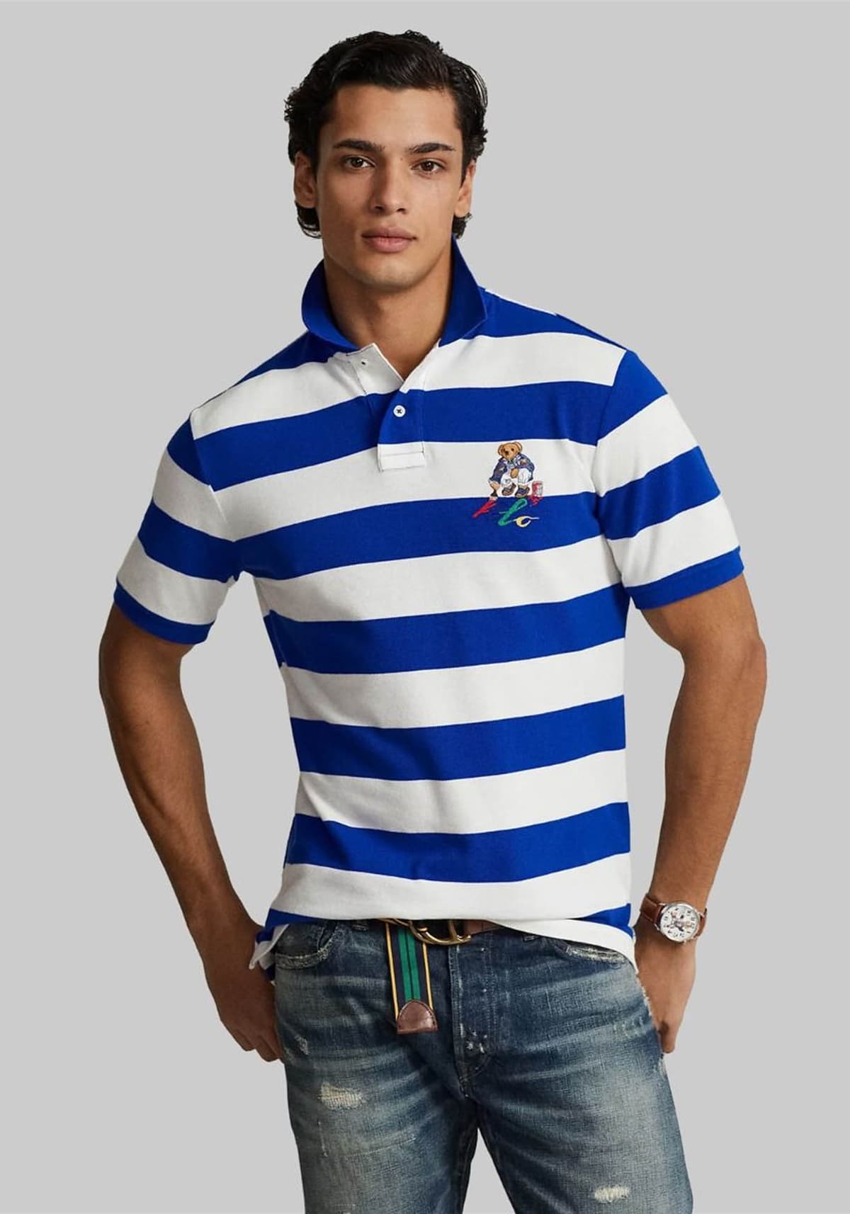 Men's Polo Shirts Polo Ralph Lauren Blue