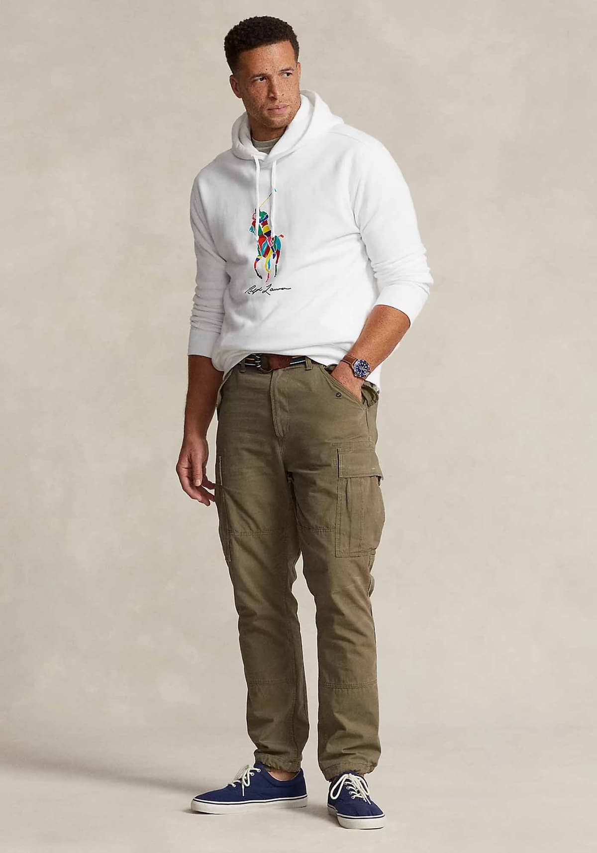 Men's Sweatshirts Polo Ralph Lauren White