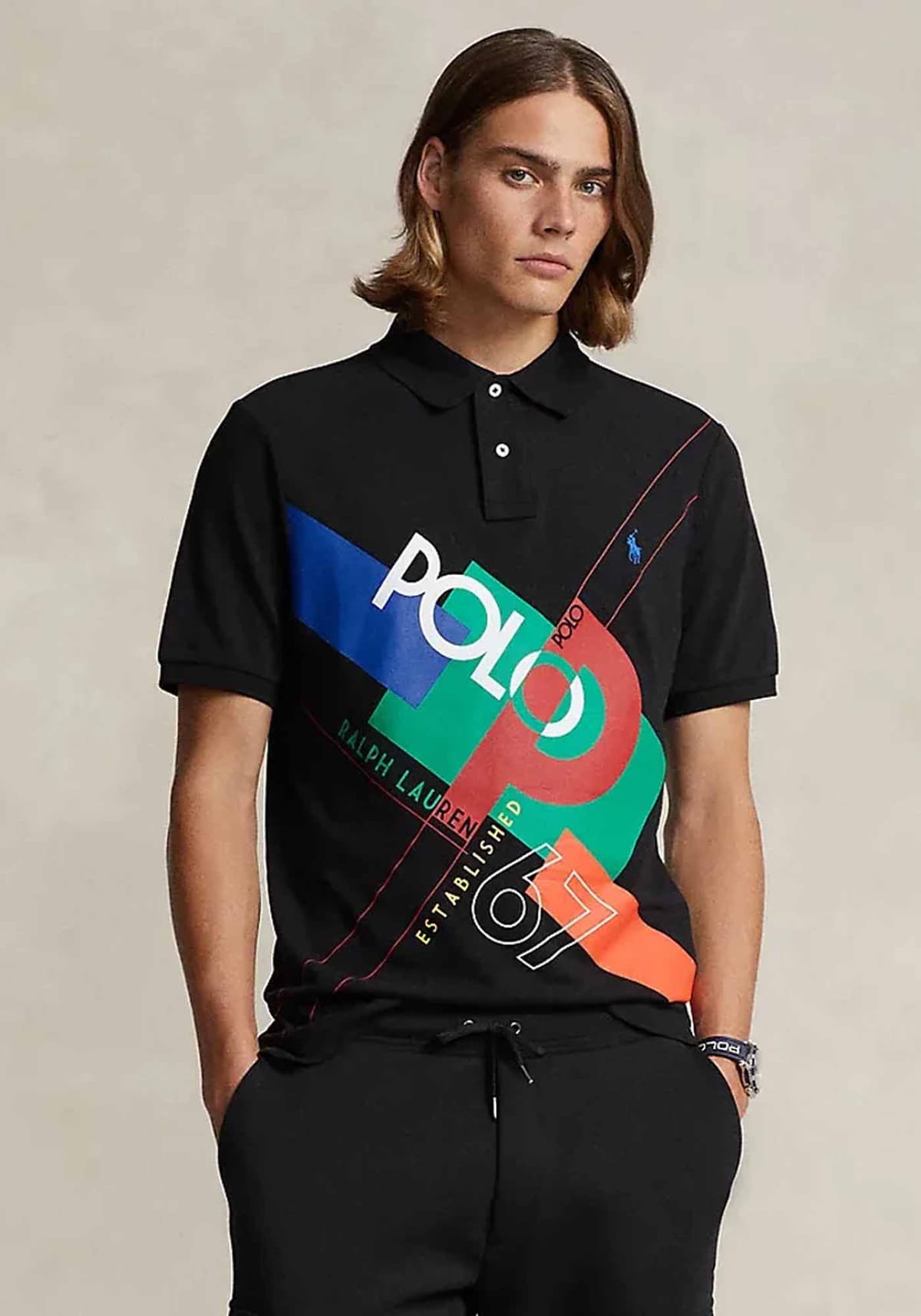 Men's Polo Shirts Polo Ralph Lauren Black