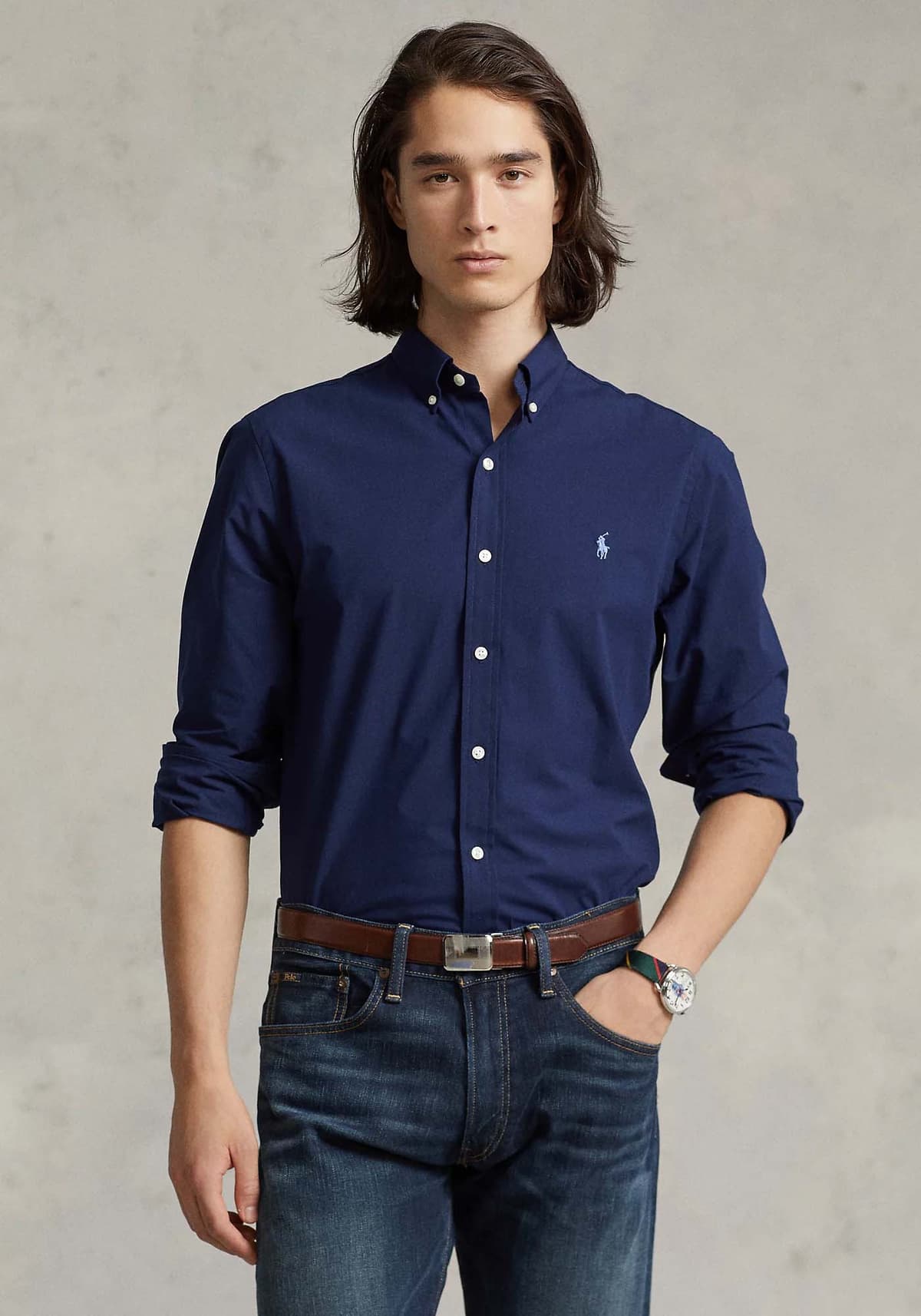 Men's Shirts Polo Ralph Lauren Black