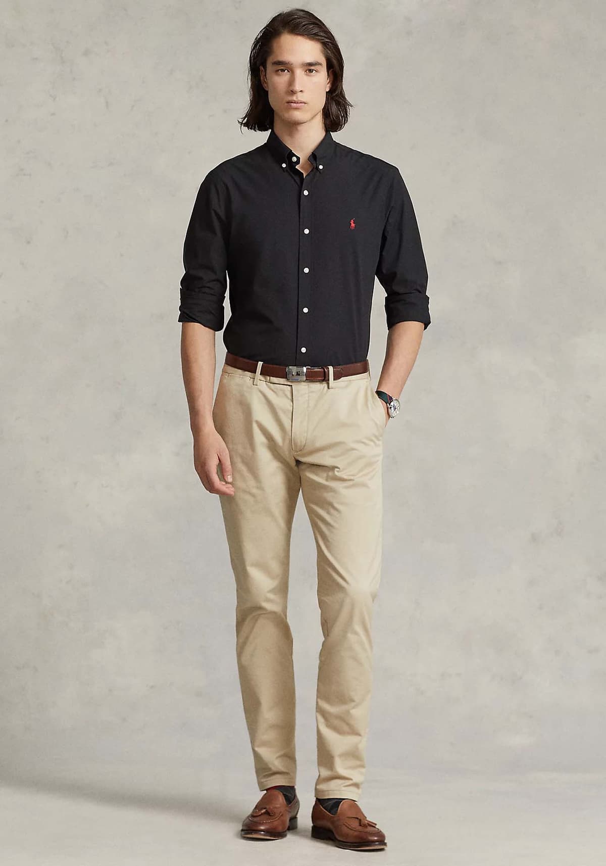 Men's Shirts Polo Ralph Lauren Black