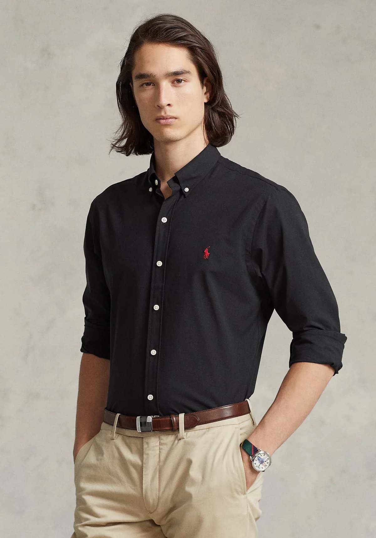Men's Shirts Polo Ralph Lauren Black