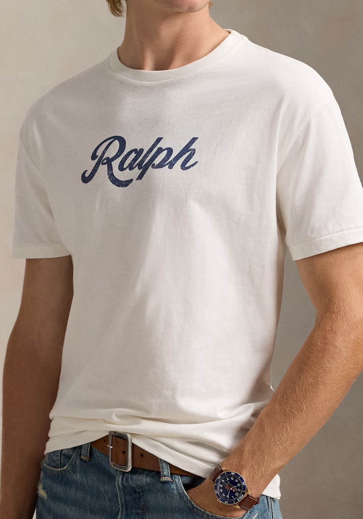 Men's T-Shirts Polo Ralph Lauren White