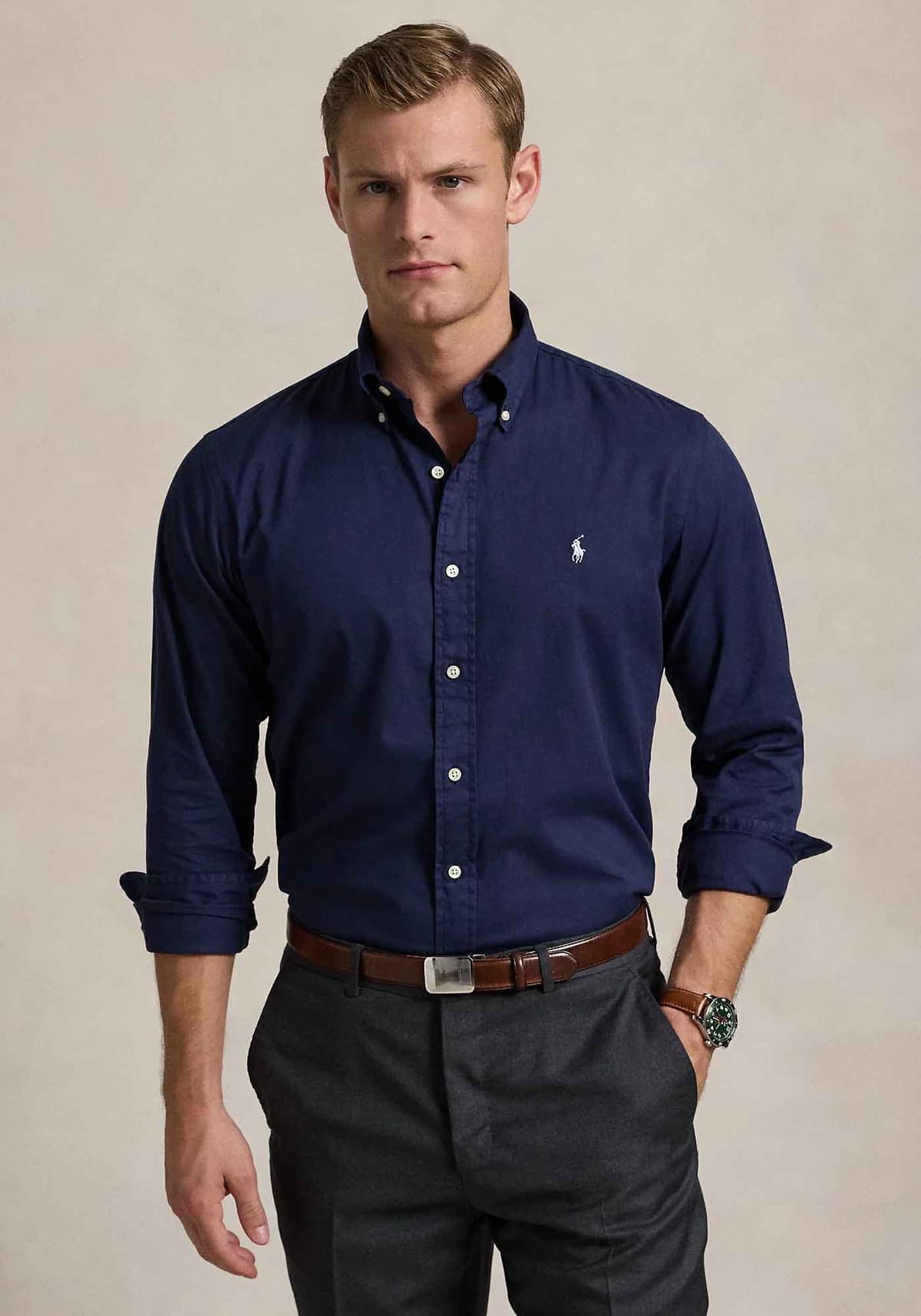 Men's Shirts Polo Ralph Lauren White