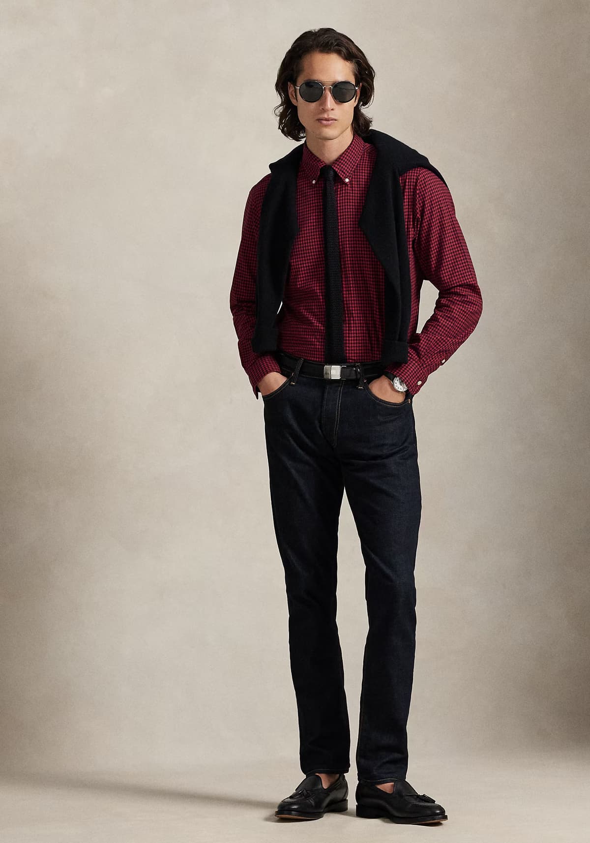 Men's Shirts Polo Ralph Lauren Red