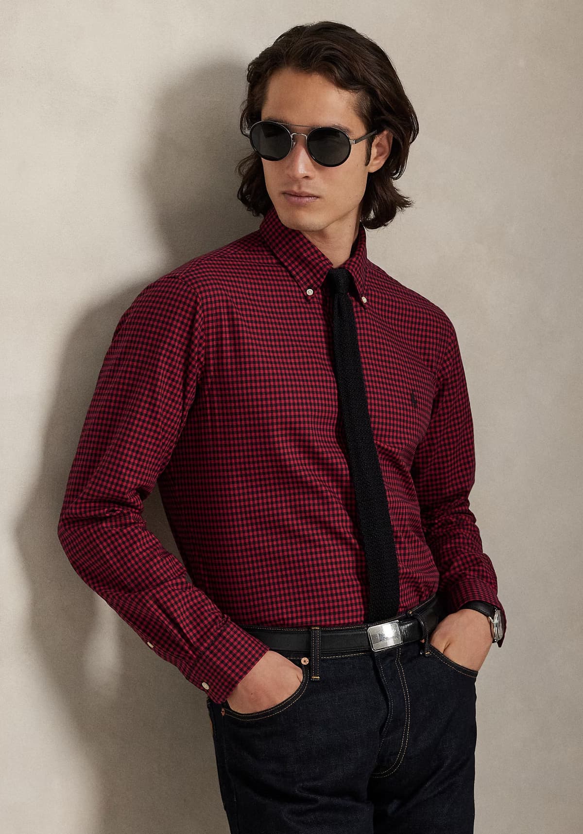 Men's Shirts Polo Ralph Lauren Red