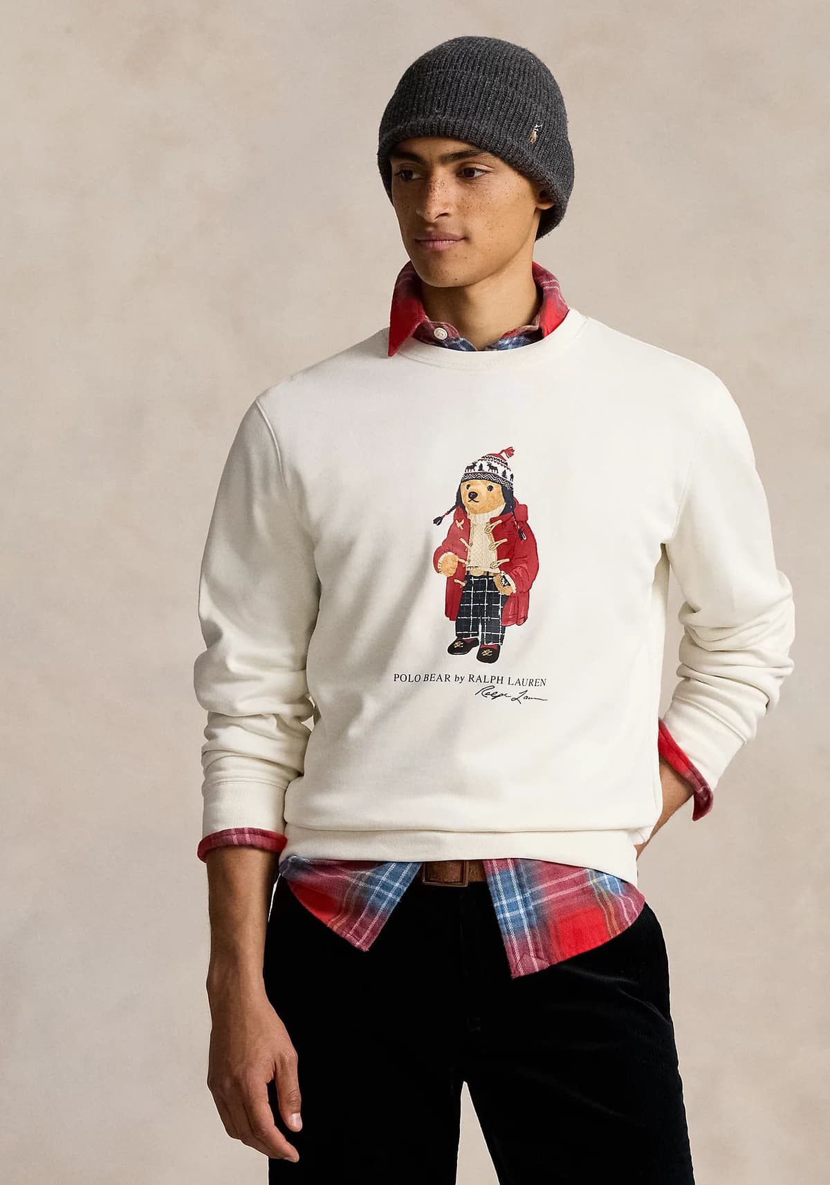 Men's Sweatshirts Polo Ralph Lauren White