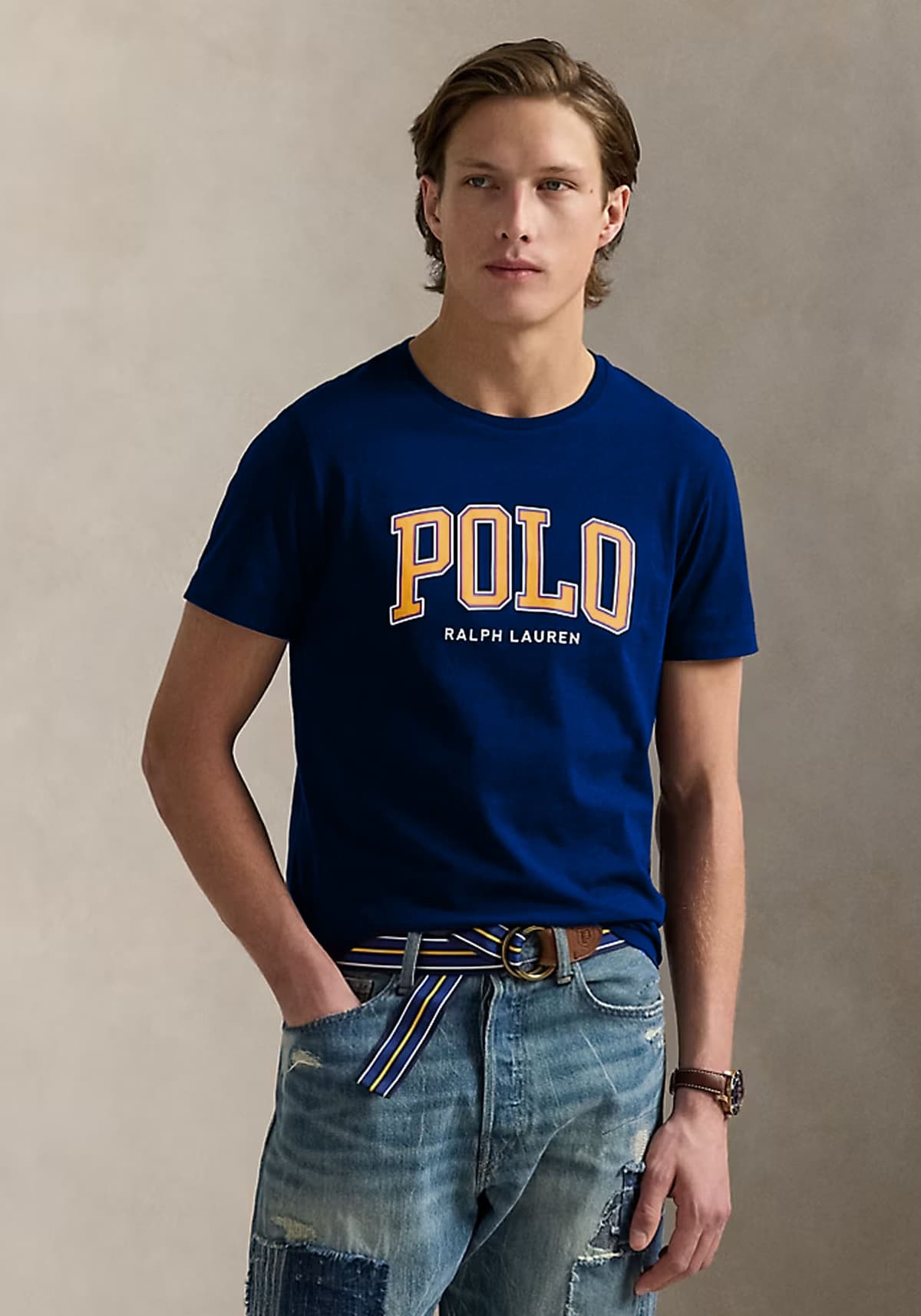 Polo Ralph Lauren Μπλούζα της σειράς Logo Jersey - 710961130 002 Blue
