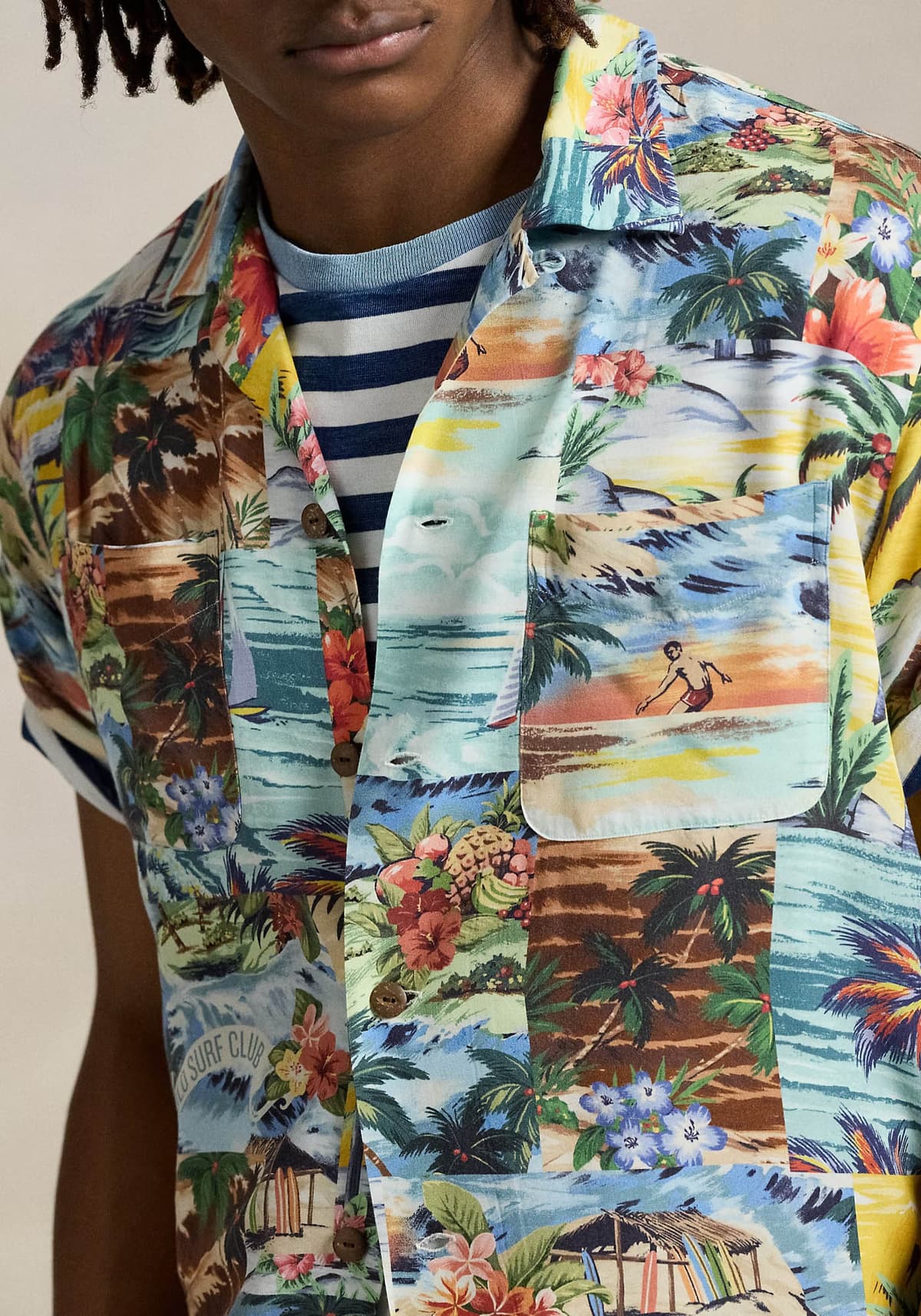 Polo Ralph Lauren Πουκάμισο της σειράς Patchwork - 710966157 001 Multi