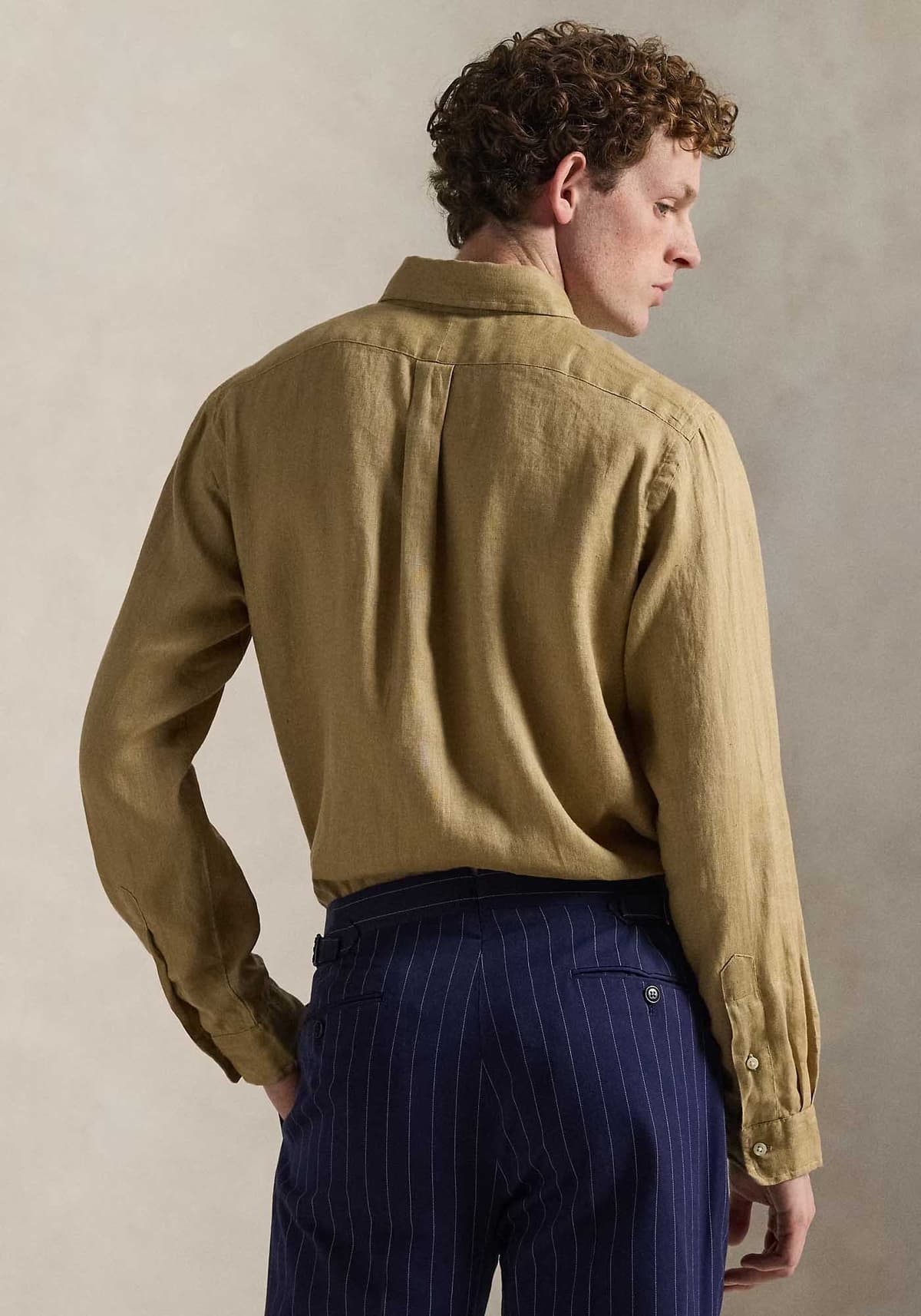 Men's Shirts Polo Ralph Lauren Brown