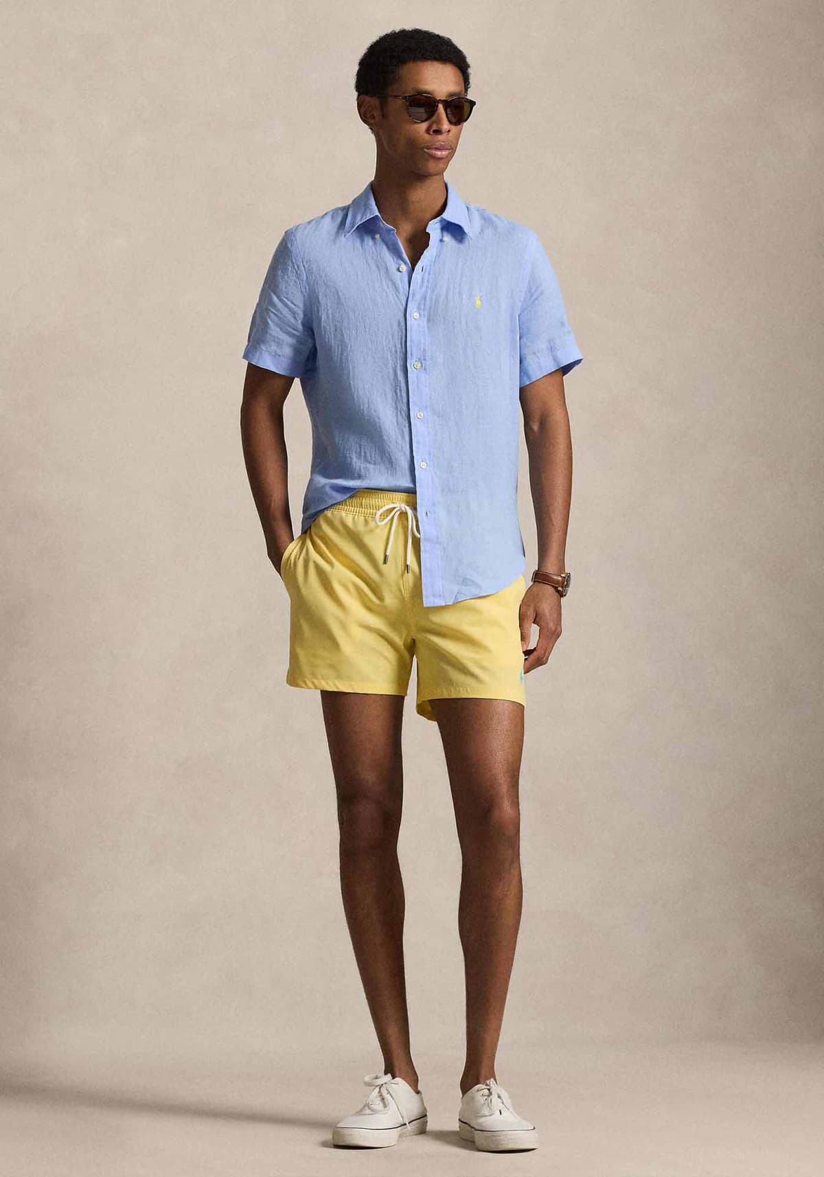 Men's Shirts Polo Ralph Lauren Blue